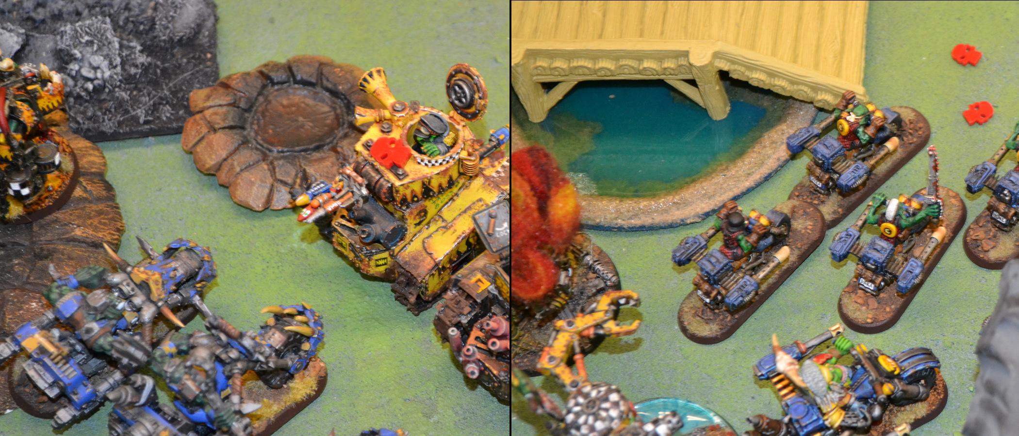 Bad Moons, Battle Report, Orks, Space Marines, Space Wolves, Warhammer 40,000