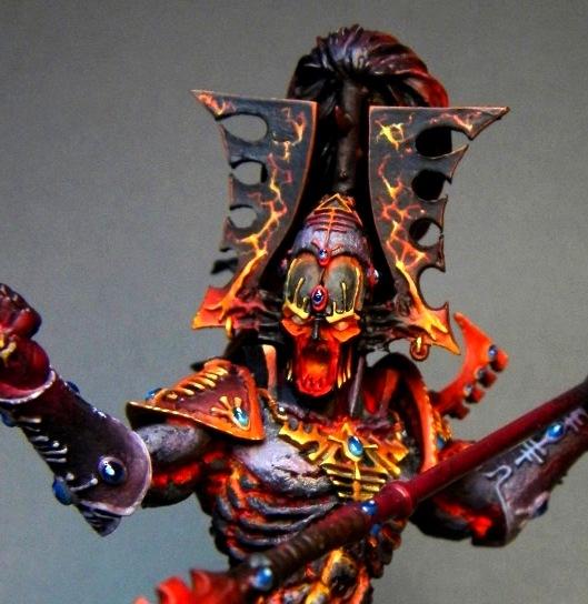 Avatar, Eldar, Freehand, Warhammer 40,000