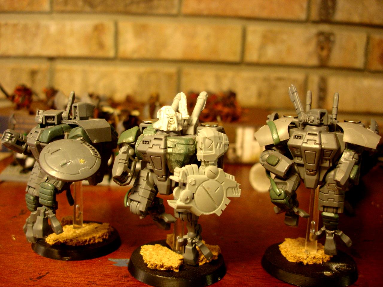 battlesuit WIPs