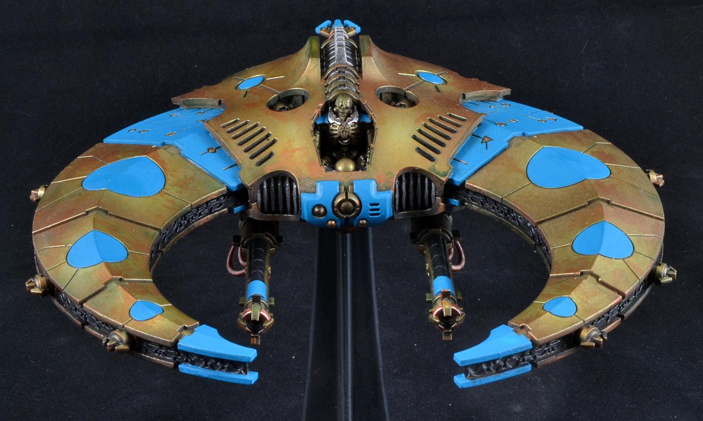 Necrons, Scythe, Warhammer 40,000, Work In Progress