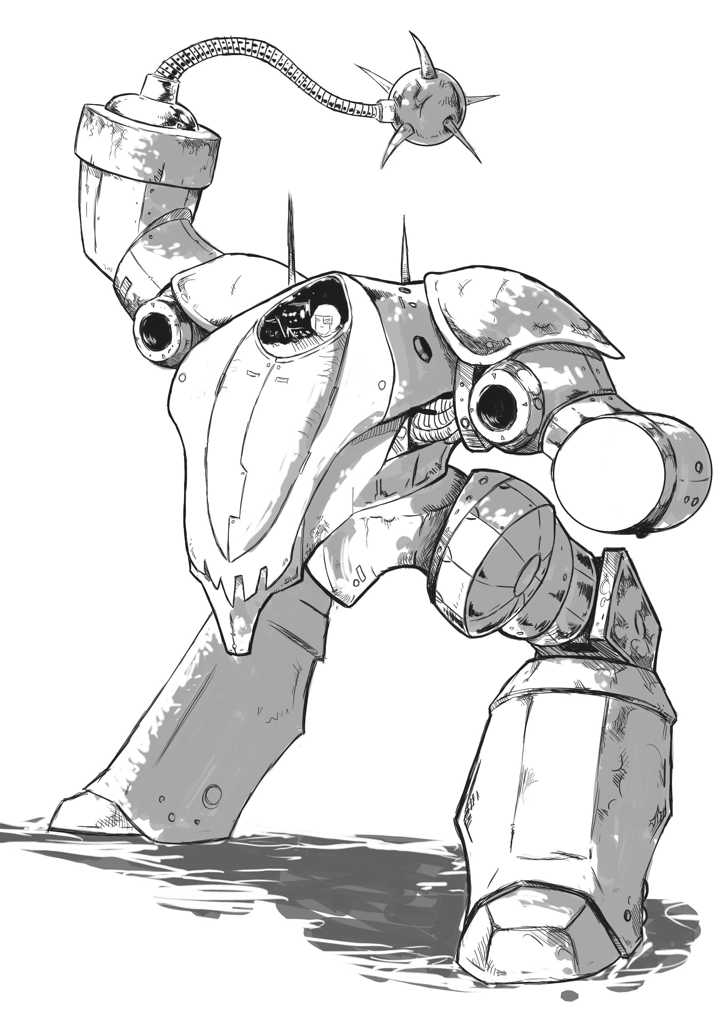 Terran Medium Mech WIP