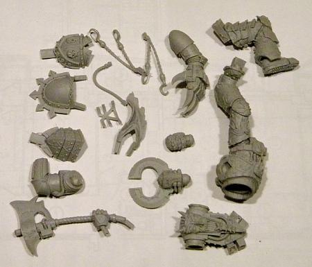 Chaos, Space Marines, Unassembled
