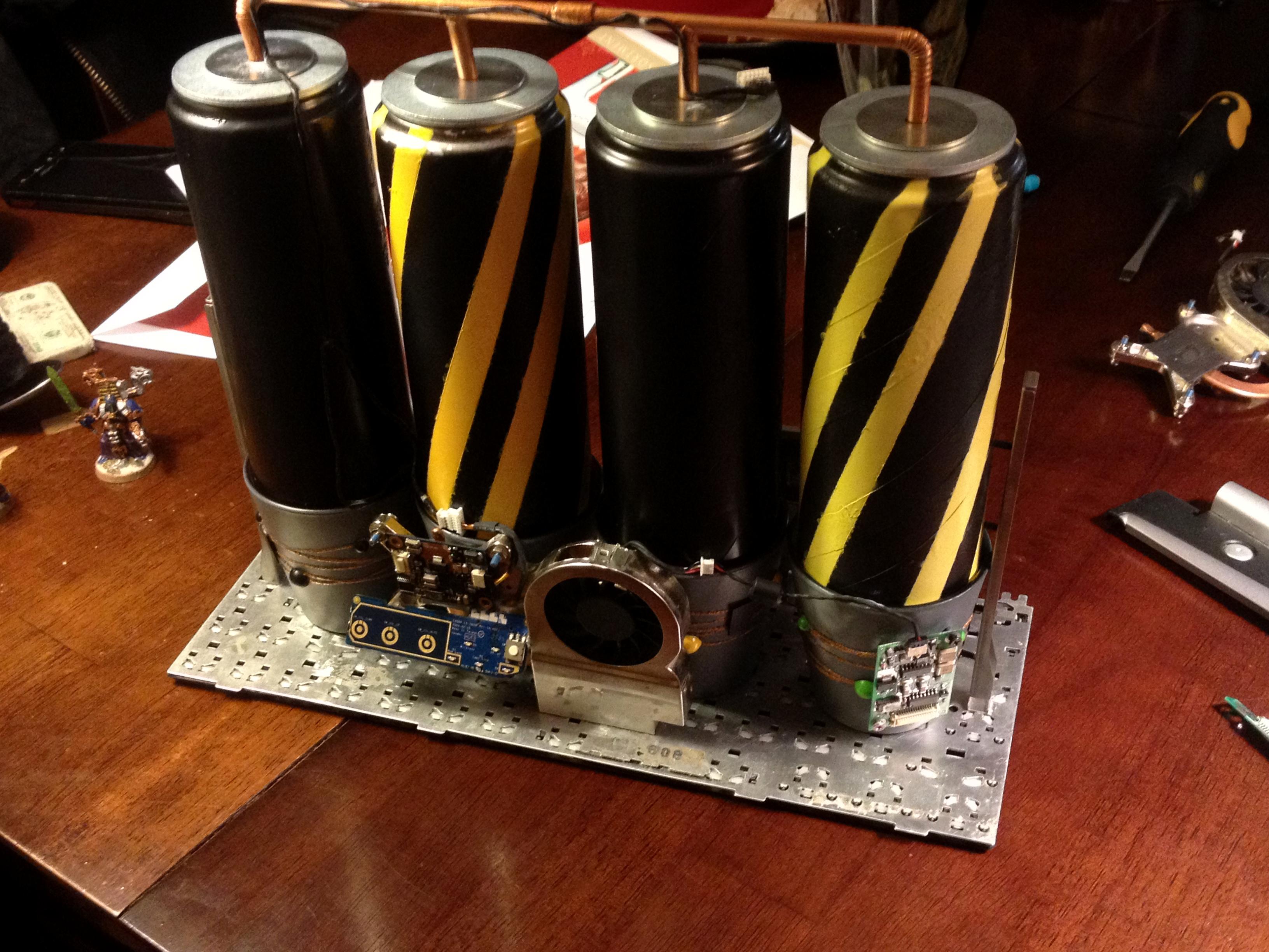 Cans, Circuits, Computer Parts, Refinery, Terrain, Warhammer 40,000