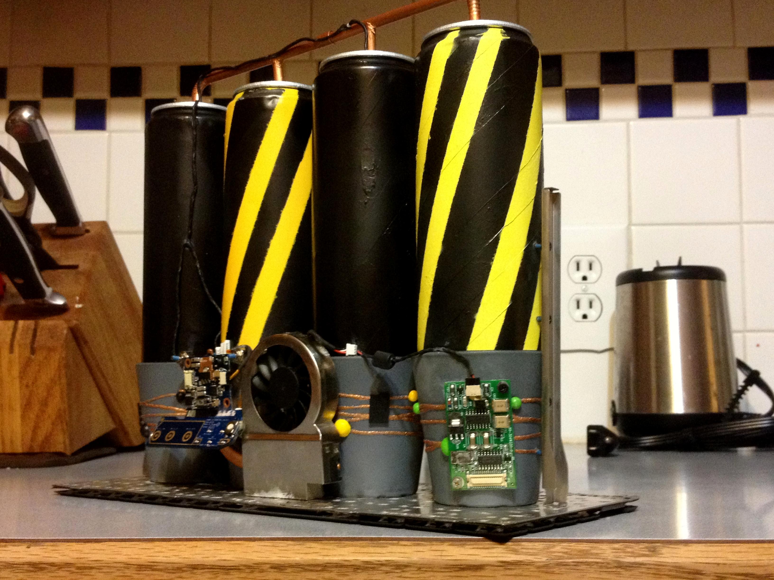 Cans, Circuits, Computer Parts, Refinery, Terrain, Warhammer 40,000