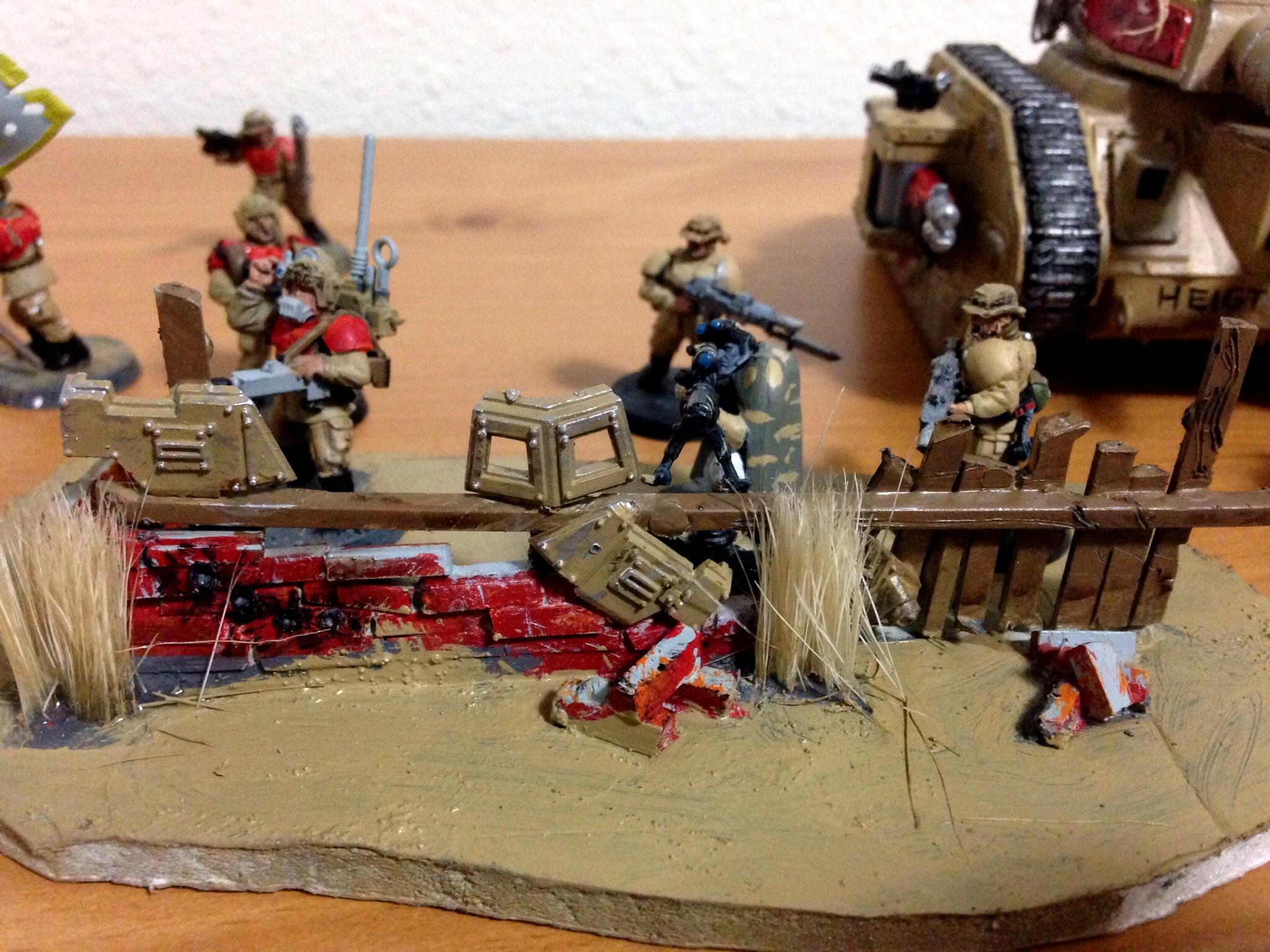 Defense, Fun With Sprue, Imperial Guard, Sprue, Terrain