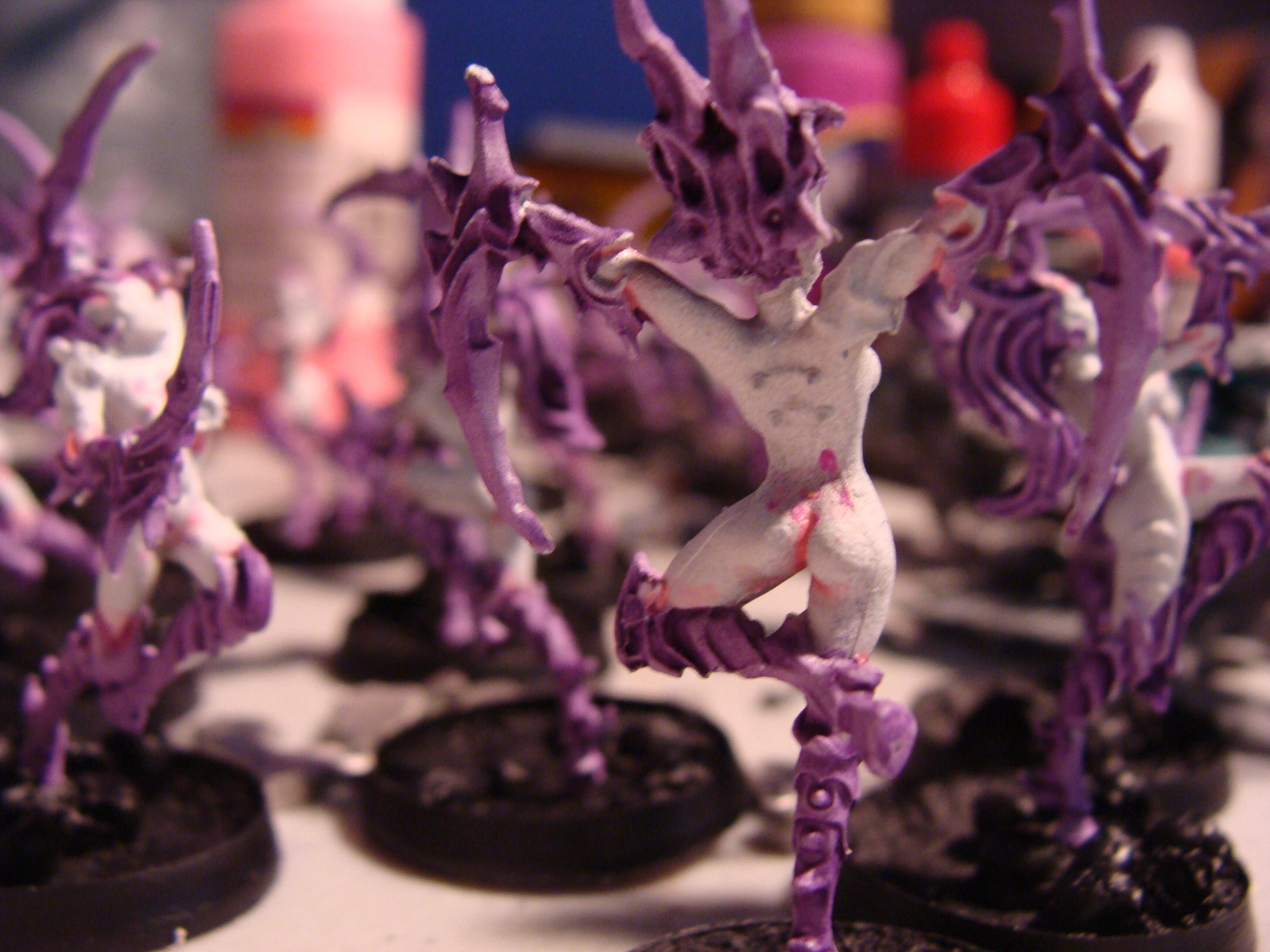 Daemon Princess, Daemonettes, Slaanesh, Work In Progress