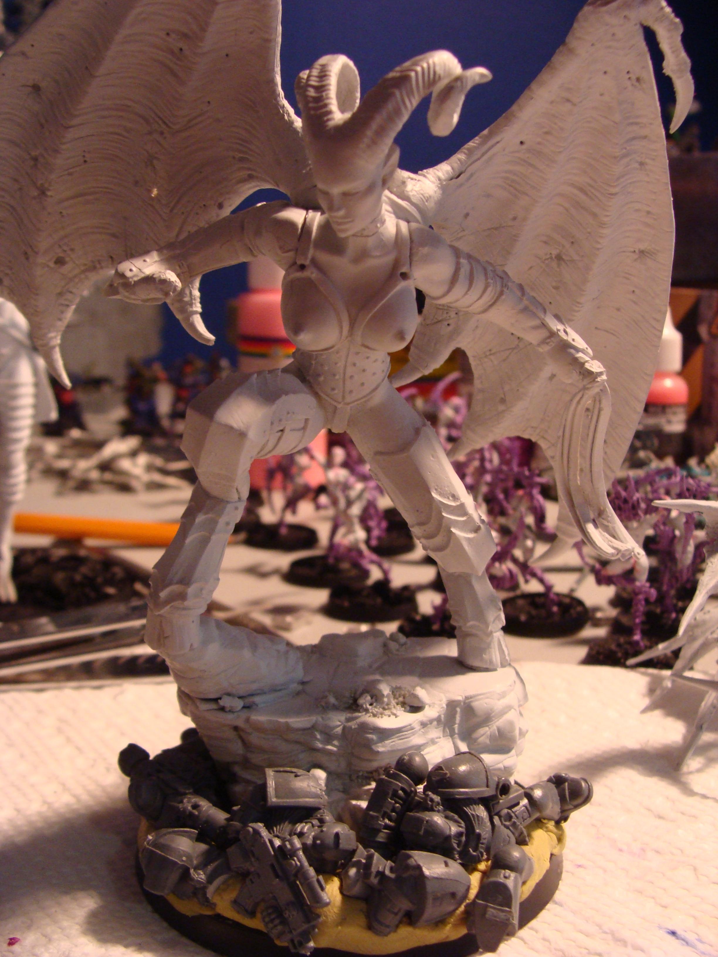 Daemon Princess, Daemonettes, Slaanesh, Work In Progress