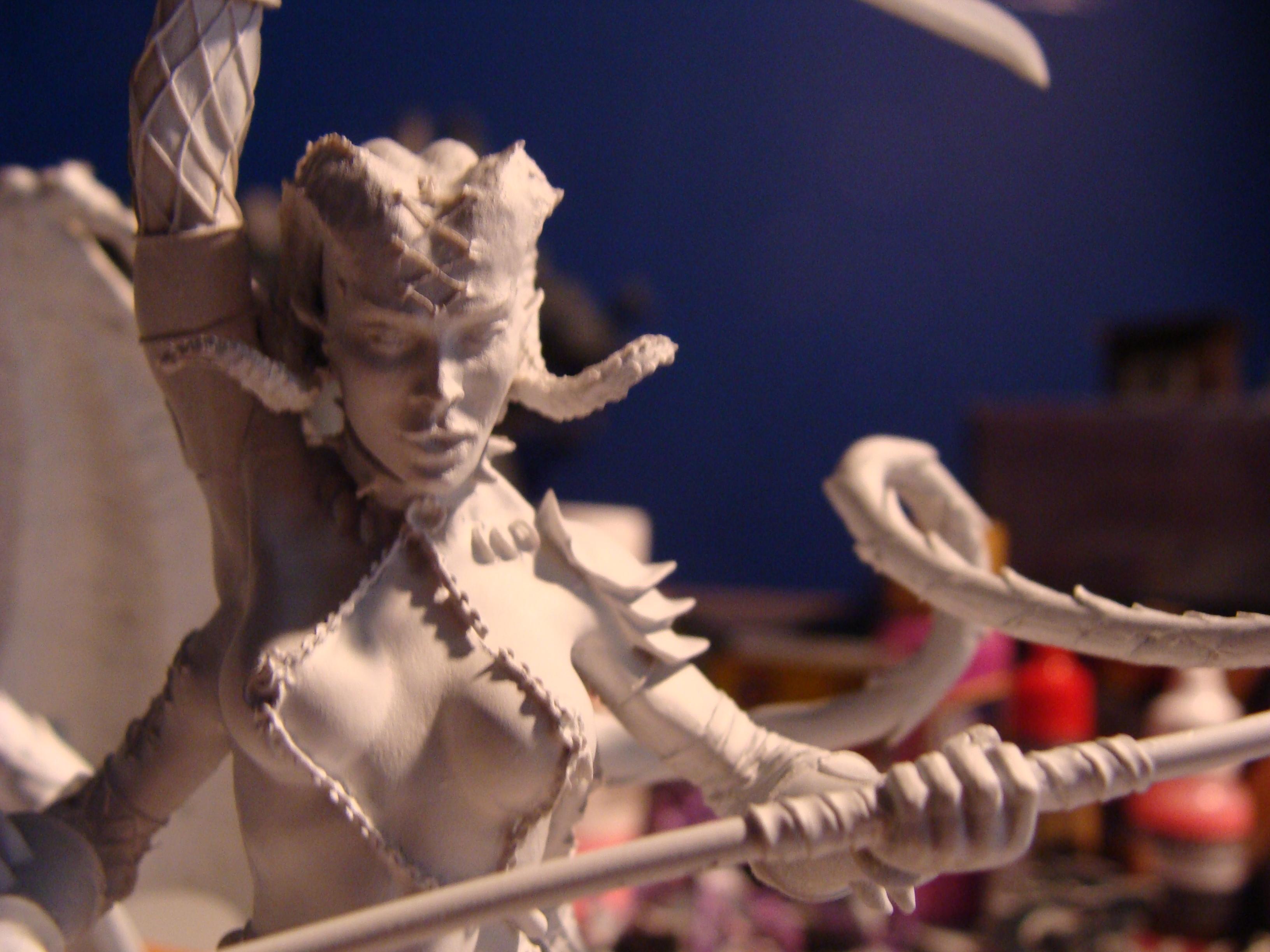 Daemon Princess, Daemonettes, Slaanesh, Work In Progress