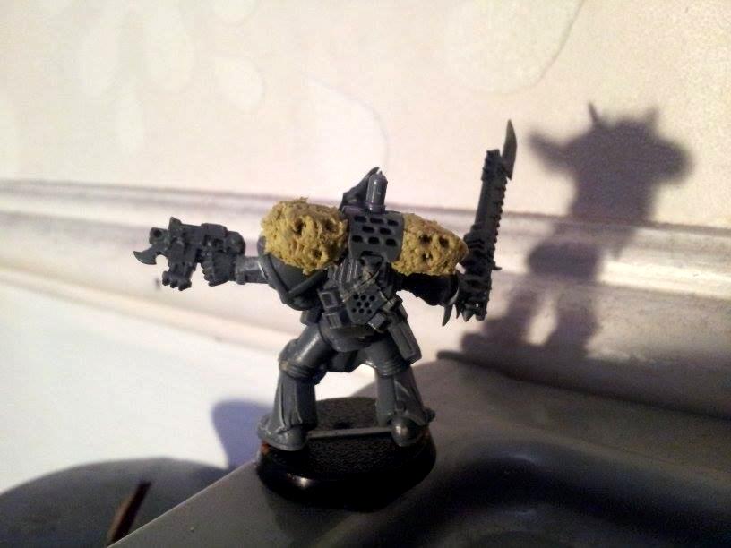 Chaos Space Marines, Nurgle, Warhammer 40,000, Work In Progress