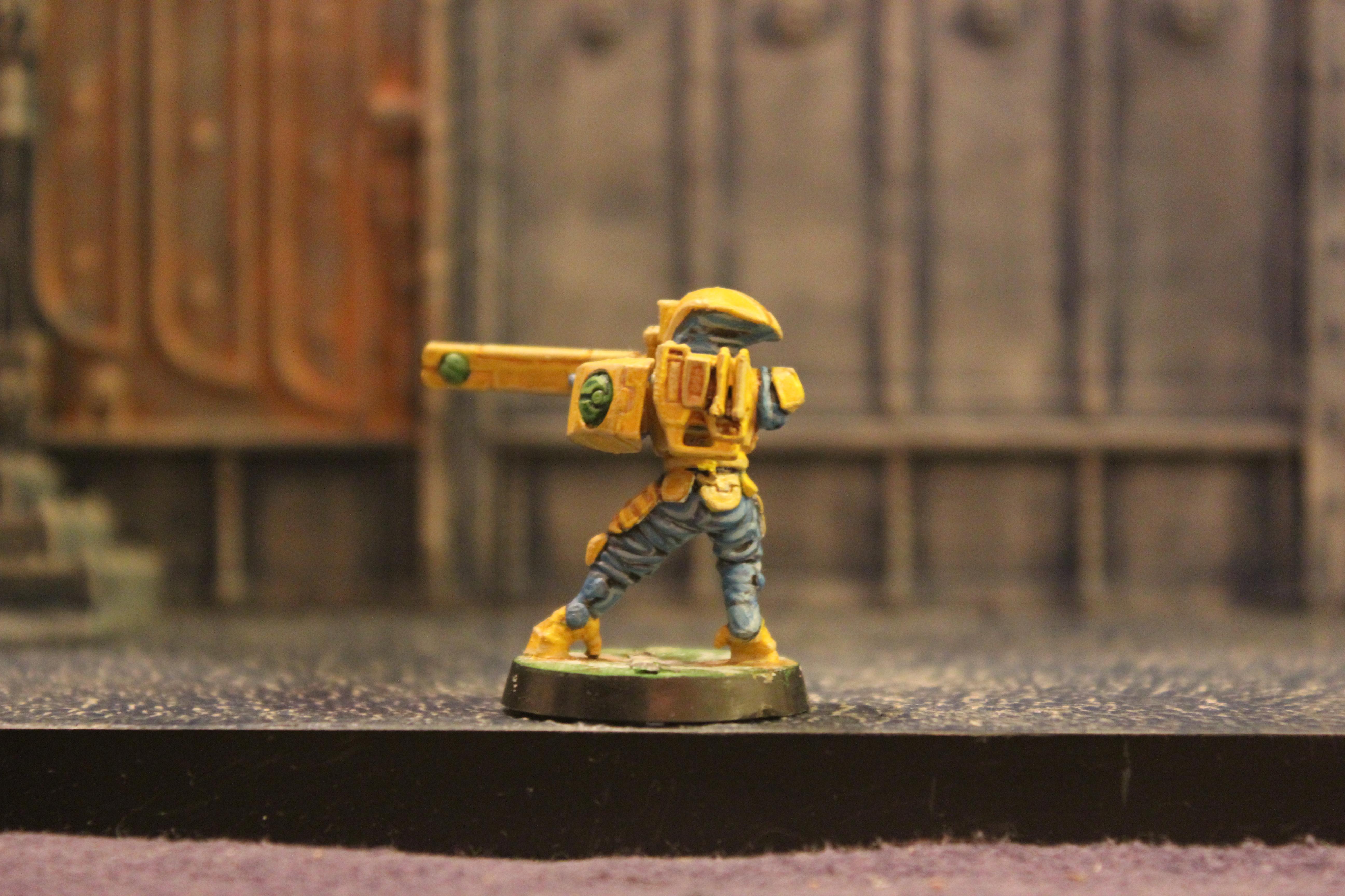 Tau Firewarrior Back