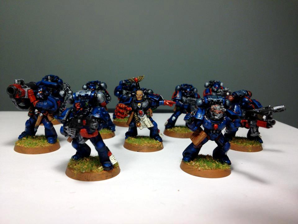 Crimson Fists Tactical squad