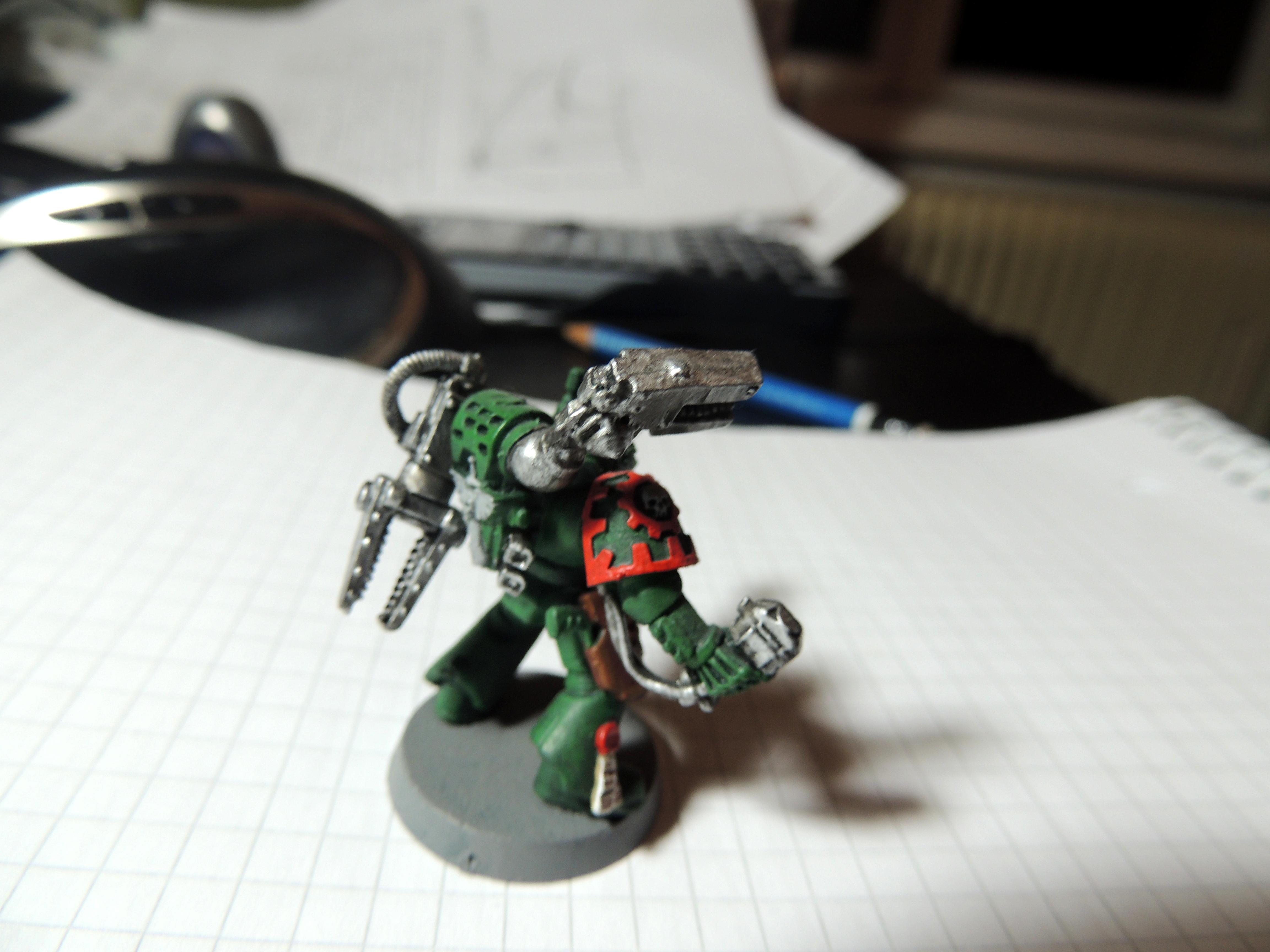 Built, Dark Angels, Scratch, Techmarine