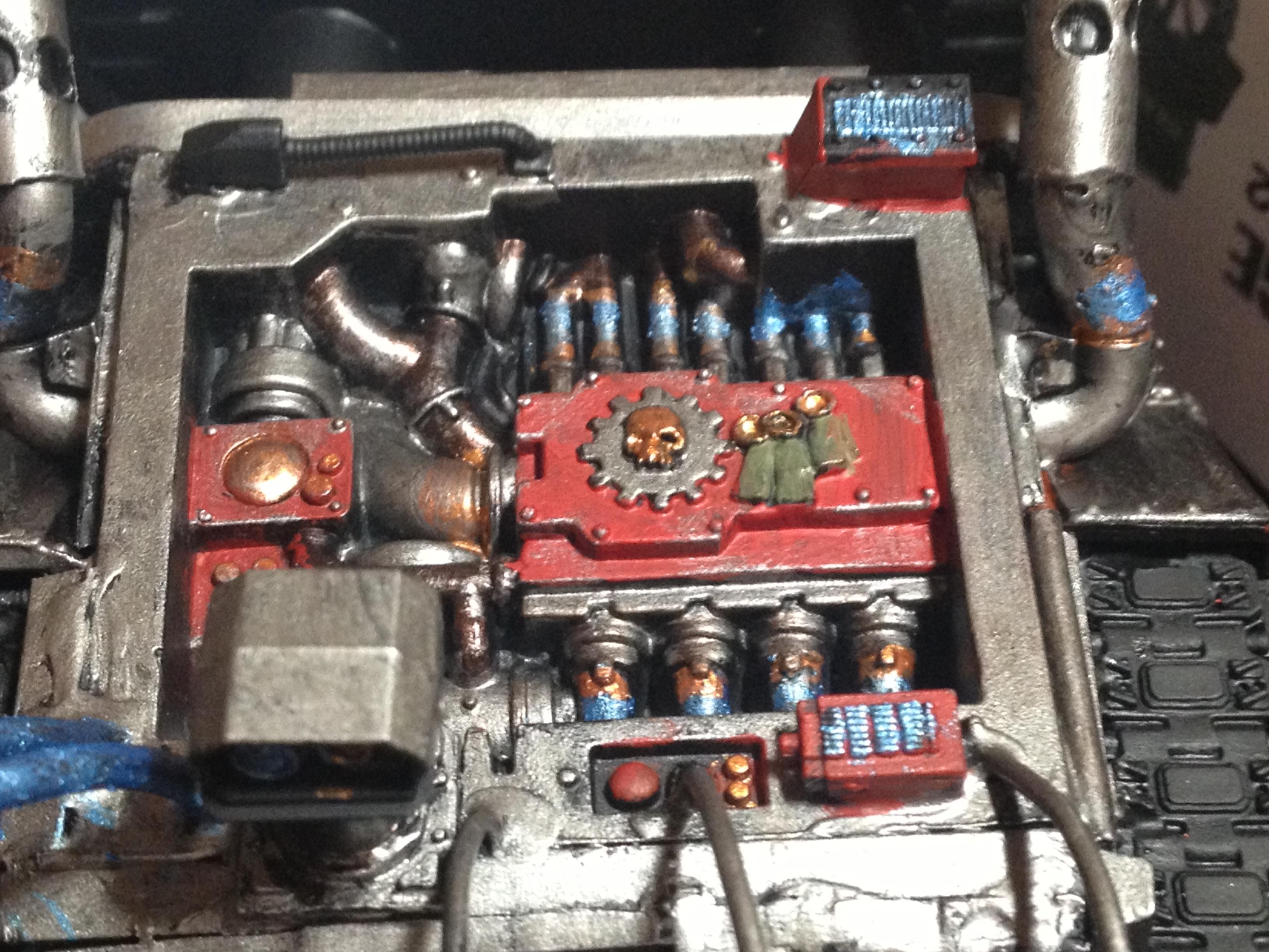 Bluing, Conversion, Engine, Leman Russ, Painting
