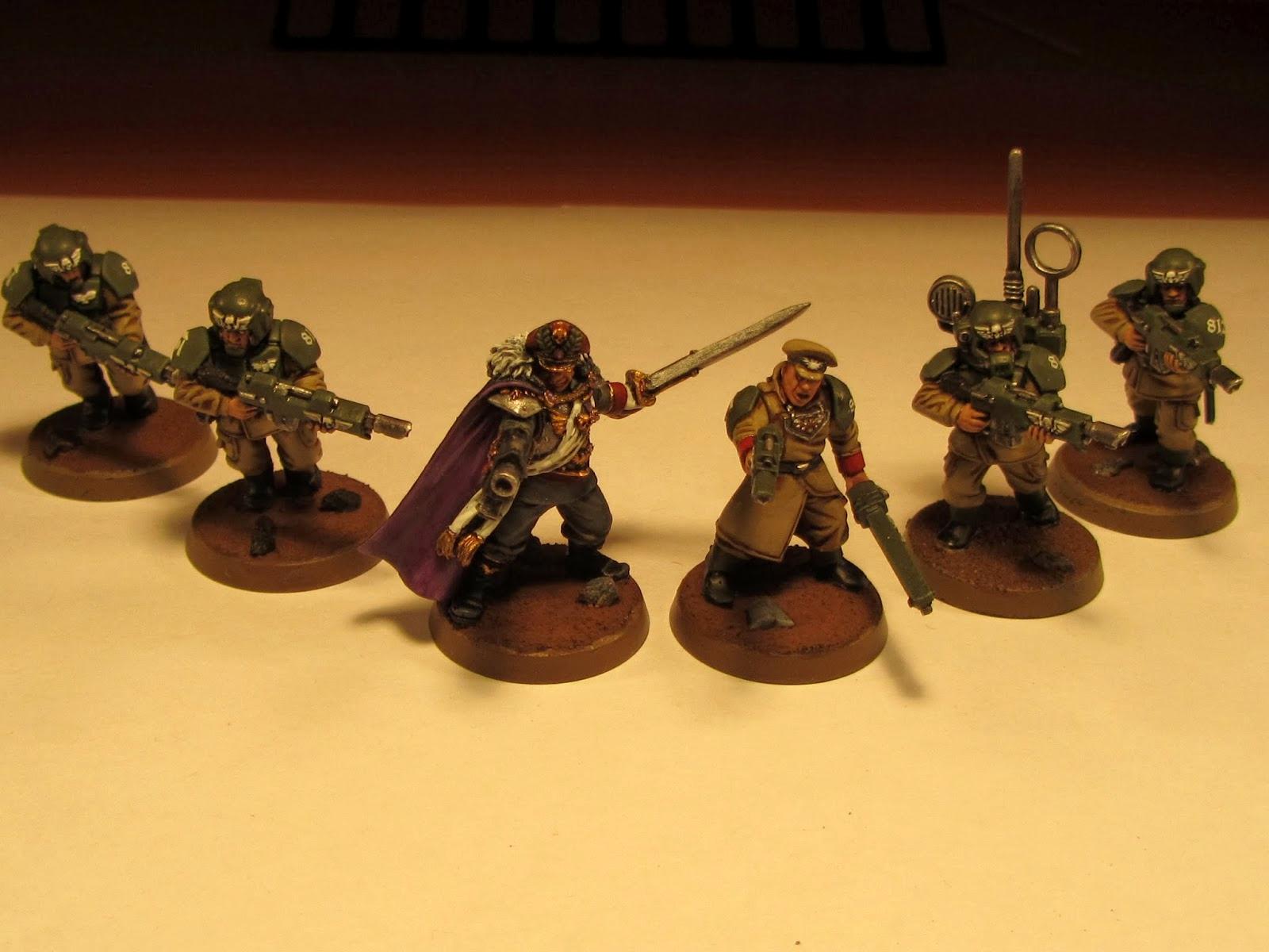 Cadians, Ccs, Company Commander, Imperial Guard, Warhammer 40,000, Warhummer 40k