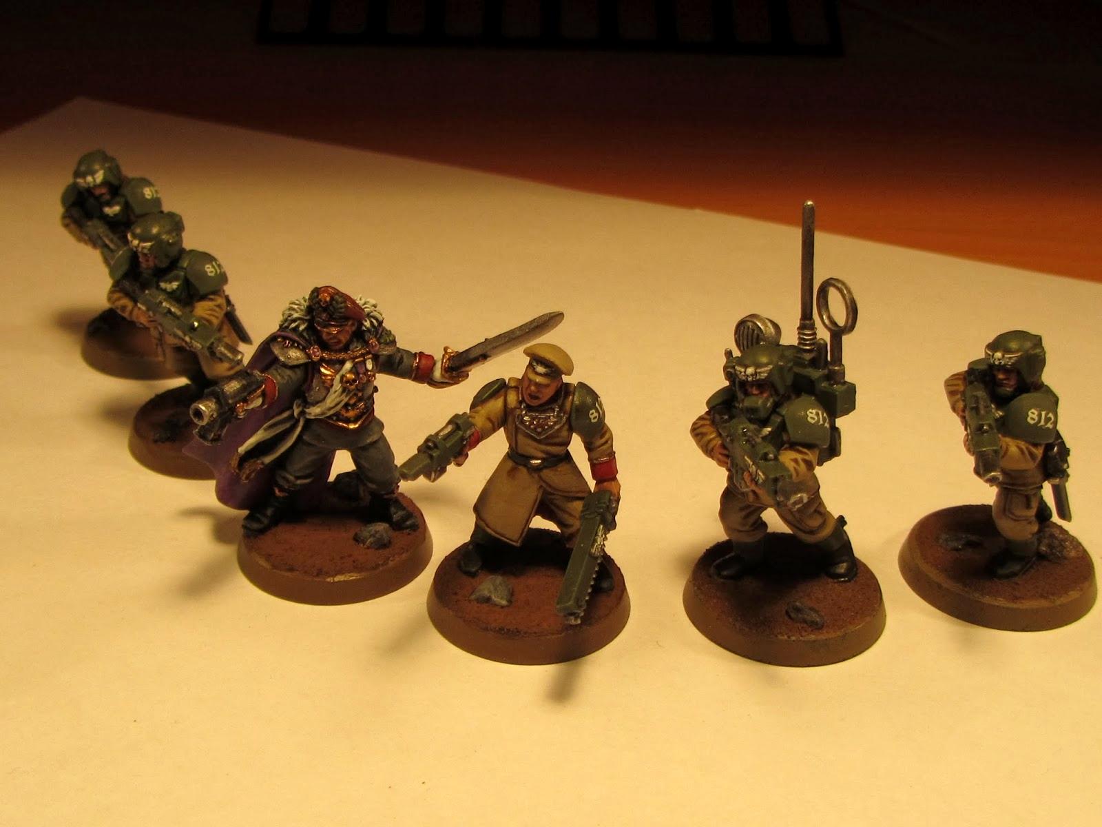 Cadians, Ccs, Company Commander, Imperial Guard, Warhammer 40,000, Warhummer 40k