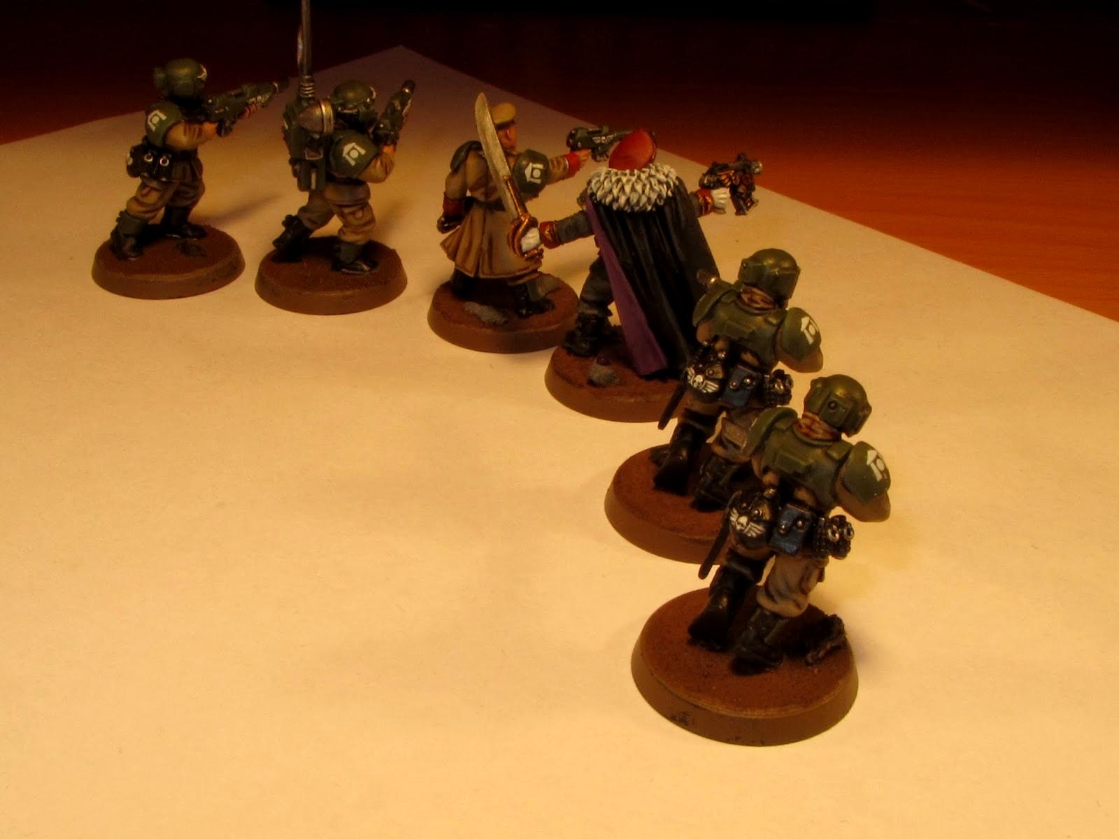 Cadians, Ccs, Company Commander, Imperial Guard, Warhammer 40,000, Warhummer 40k