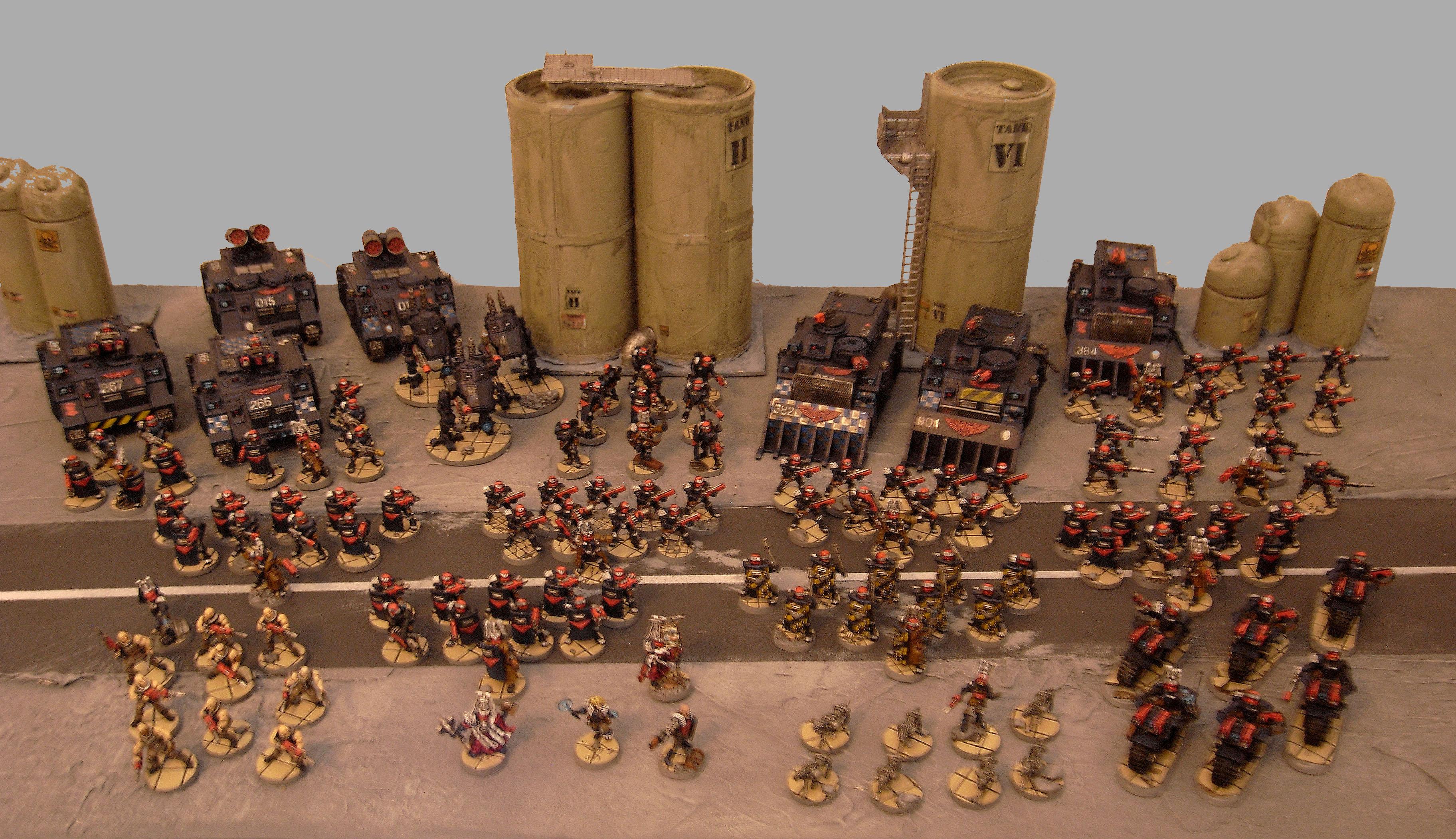 Adeptus Arbites, Count-as
