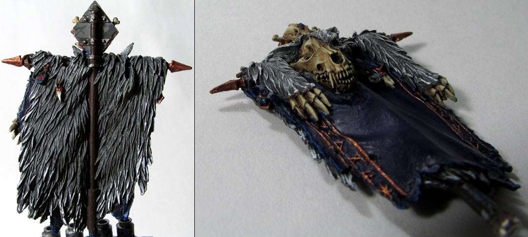 Banner, Forgrworld, Space Wolves, Venerable Dreadnought