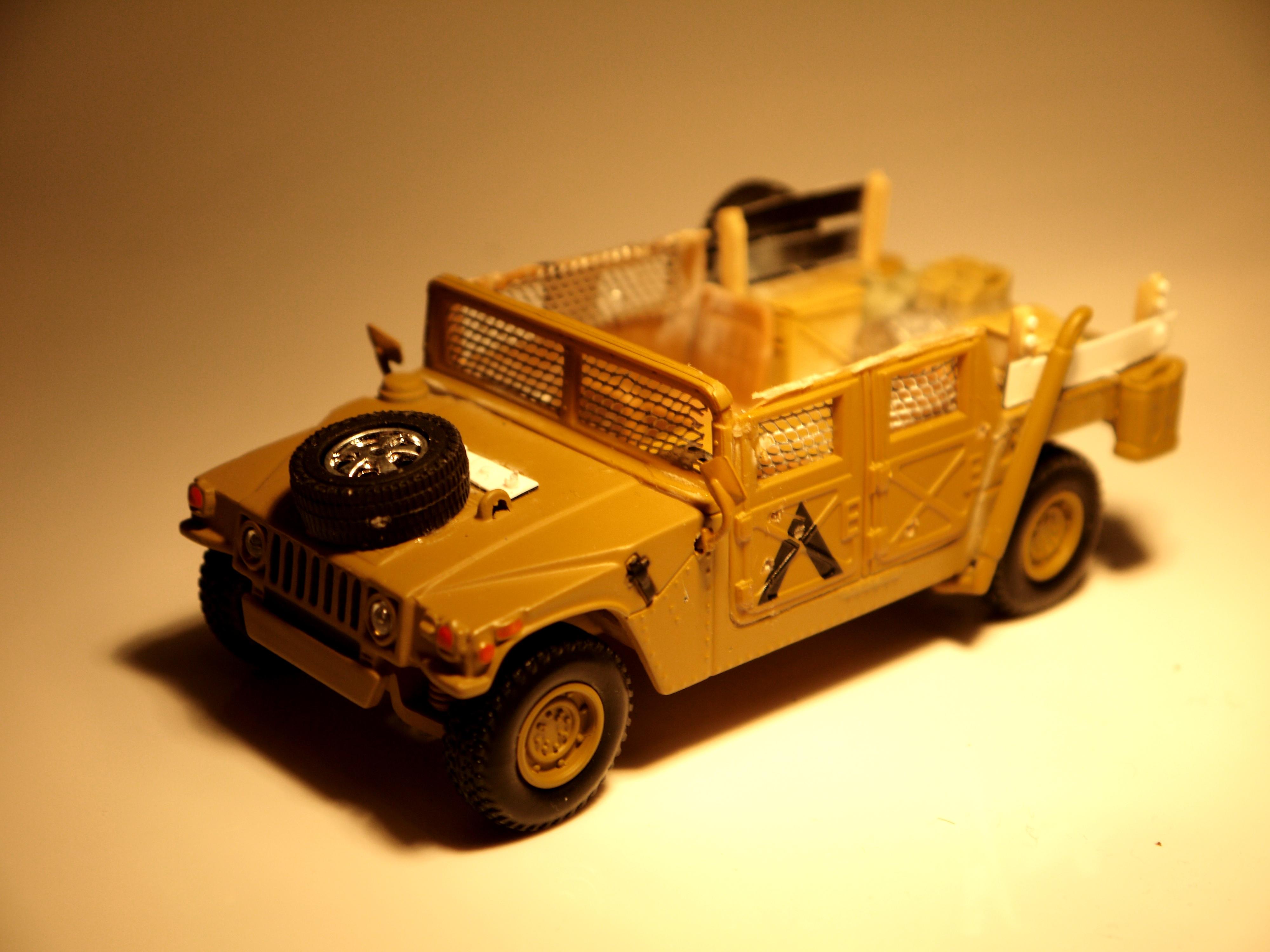 America, Army, Conversion, Fallout, Hummer, Humvee, Post Apocalyptic, Transport, Work In Progress
