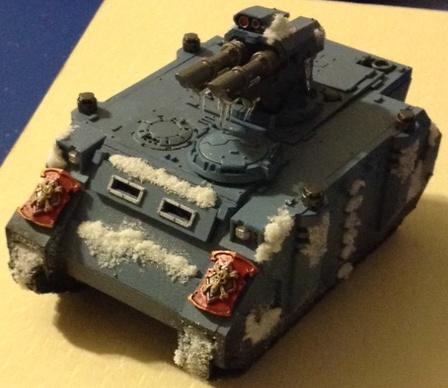 Front view, point towards enemy