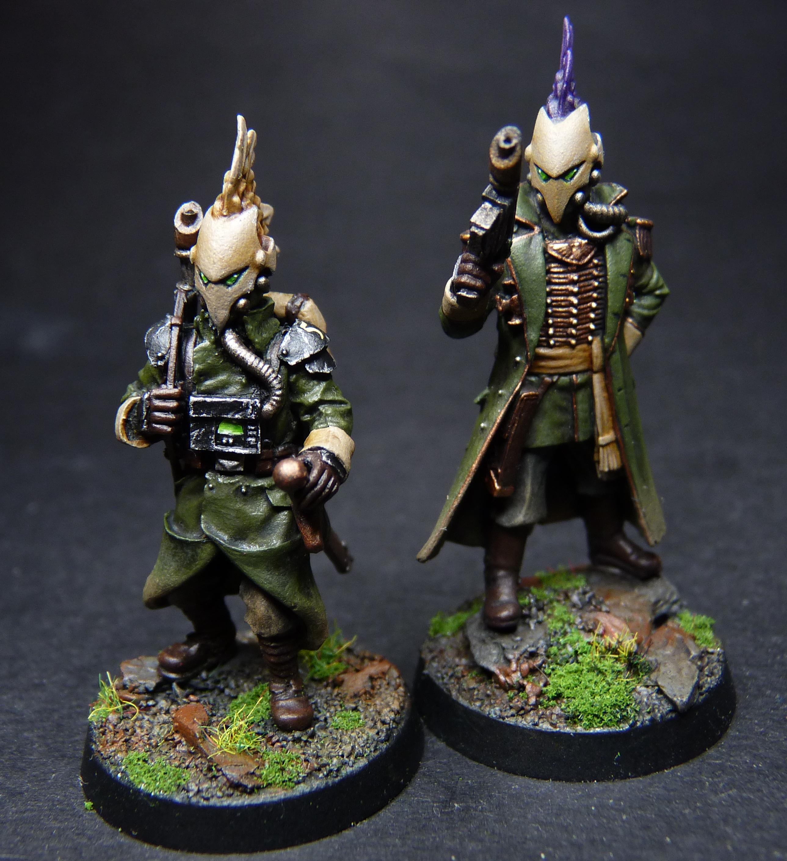 Crow's platoon commander and trooper