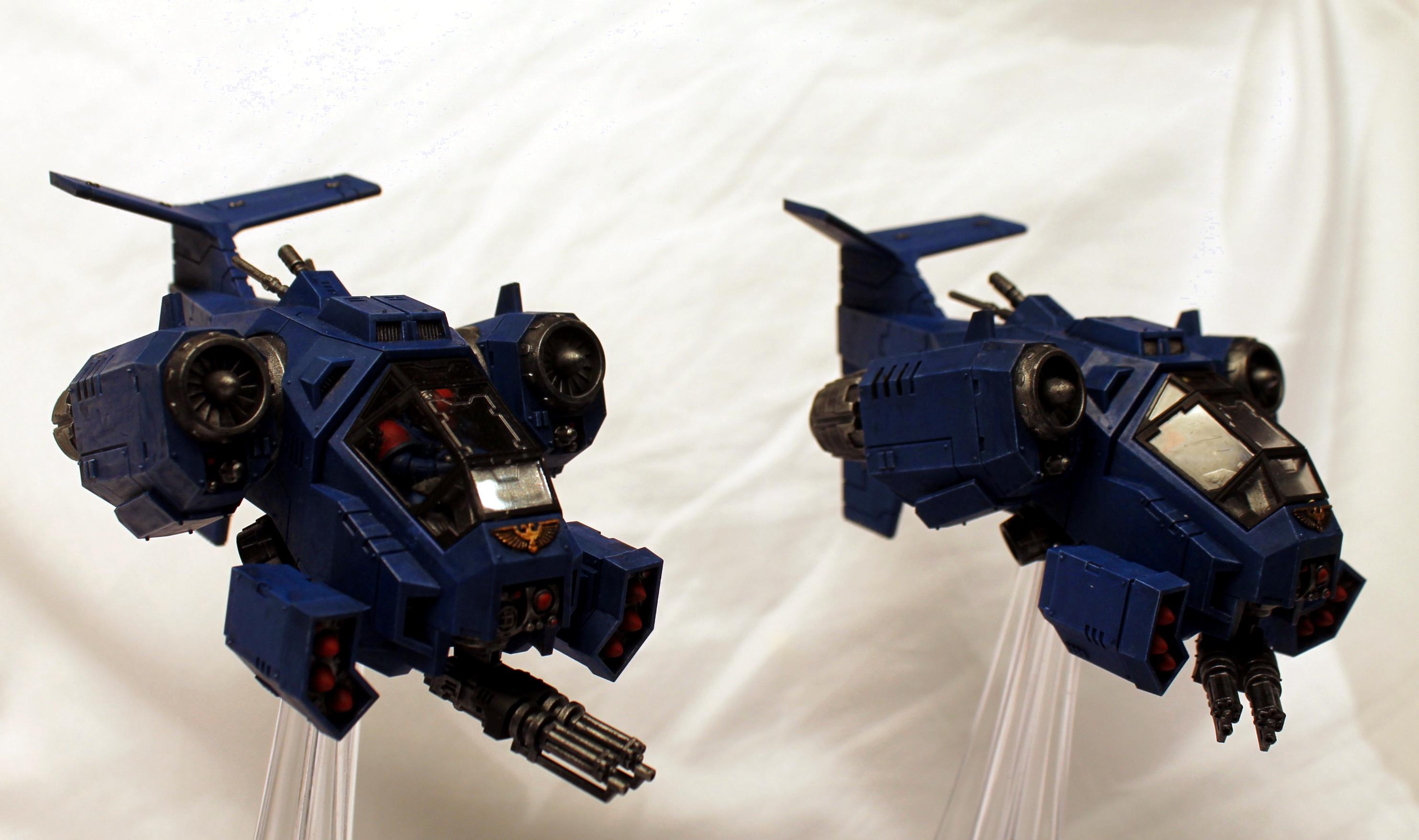 Conversion, Flyer, Space Marines, Storm Talon, Stormtalon, Ultramarines