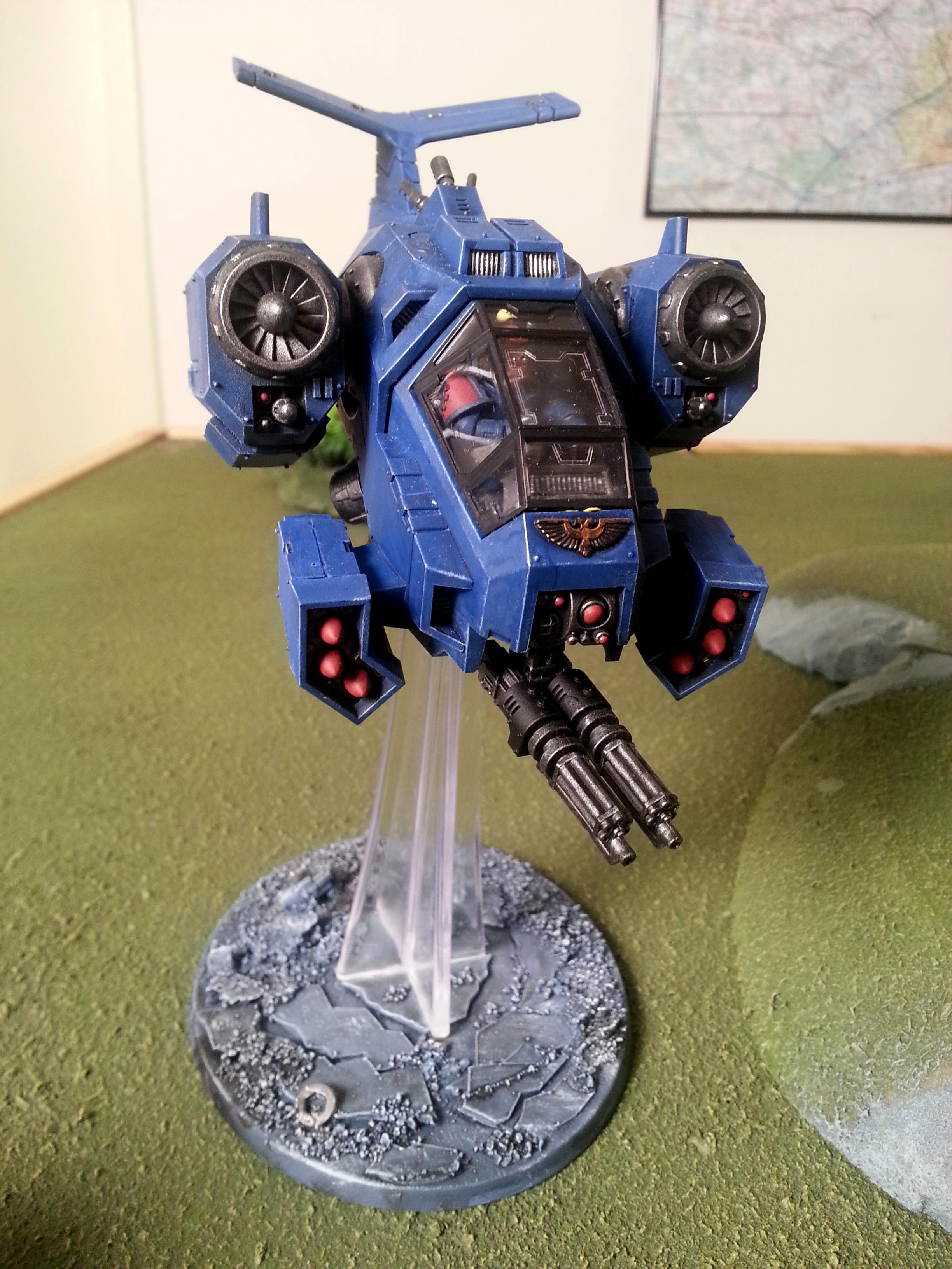 Conversion, Flyer, Space Marines, Storm Talon, Stormtalon, Ultramarines