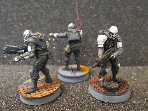 Corvus Belli, Haqqislam, Infinity, Kaplan, Mercenary