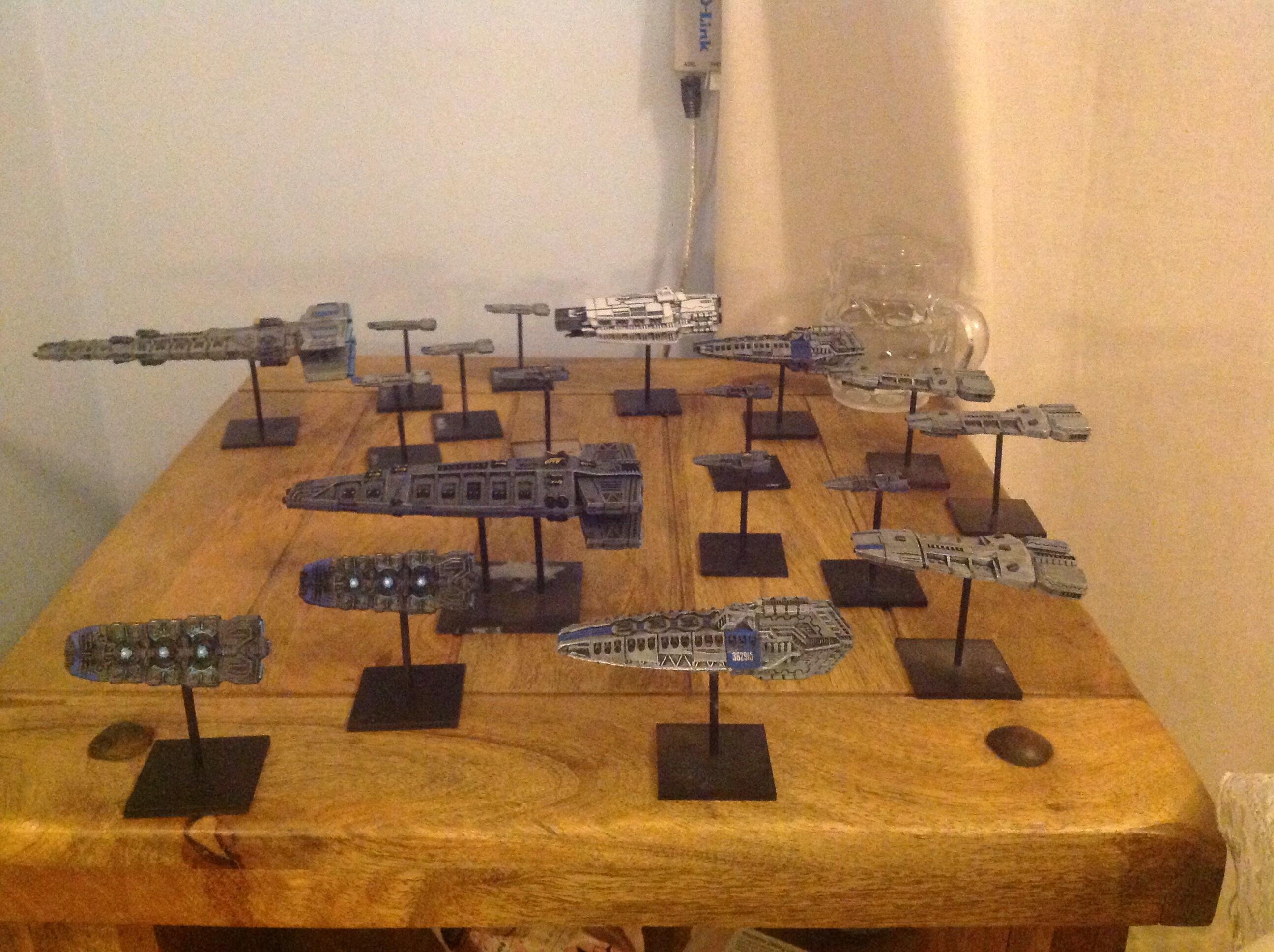 Terran fleet manoeuvres