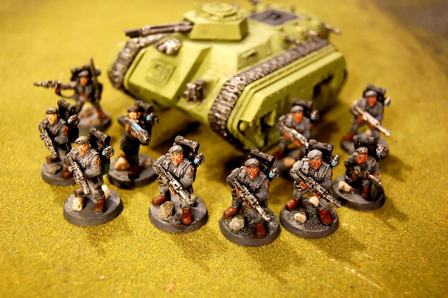 2nd Edition, Beret, Imperial Guard, Strom Troopers