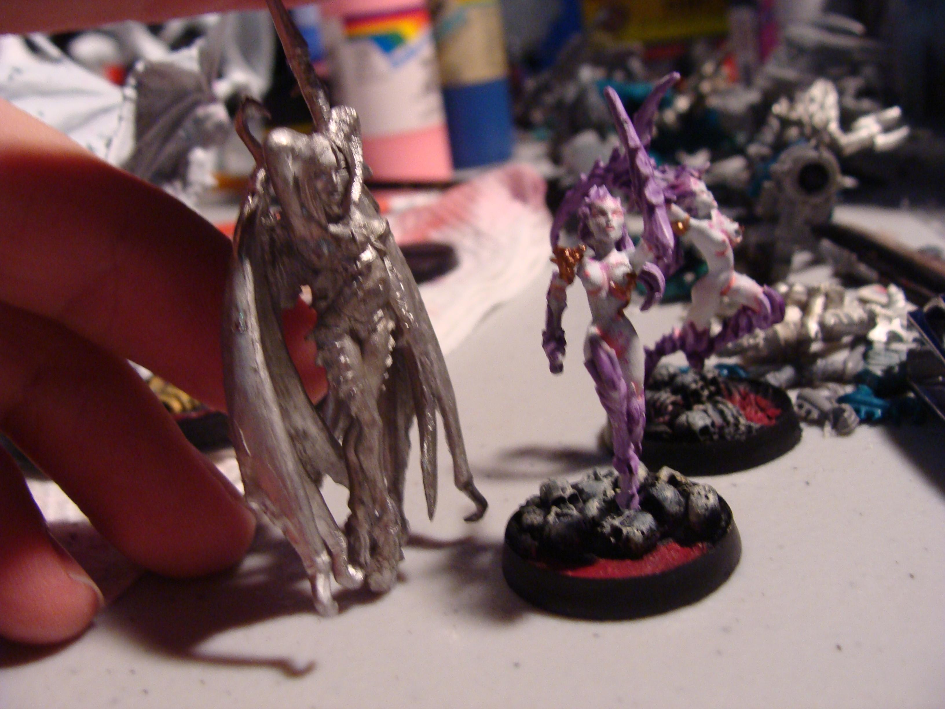 Daemon Princess, Daemonettes, Slaanesh, Work In Progress
