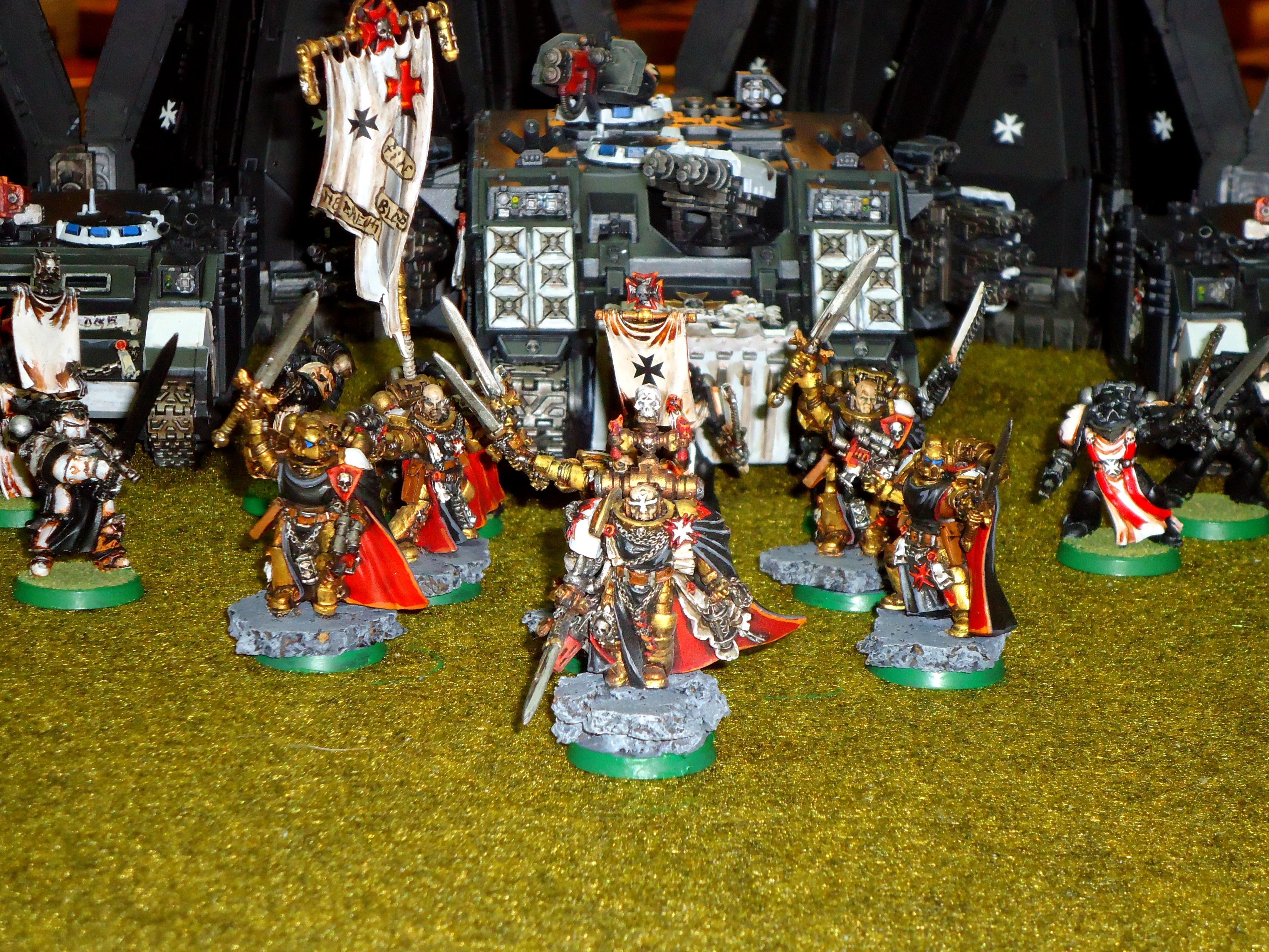 Black Templars, Helbrecht And Hornor Guard, Space Marines