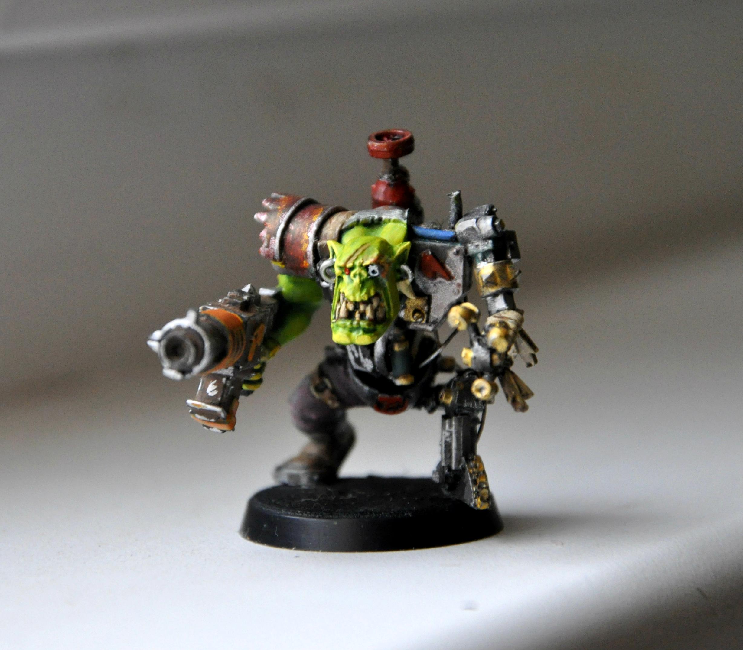 Conversion, Custom, Cyborg, Cybork, Dakka Dakka, Deathskulls, Orcs, Orks, Power Claw, Shoota, Space Ork, Waaagh, Warhammer 40,000
