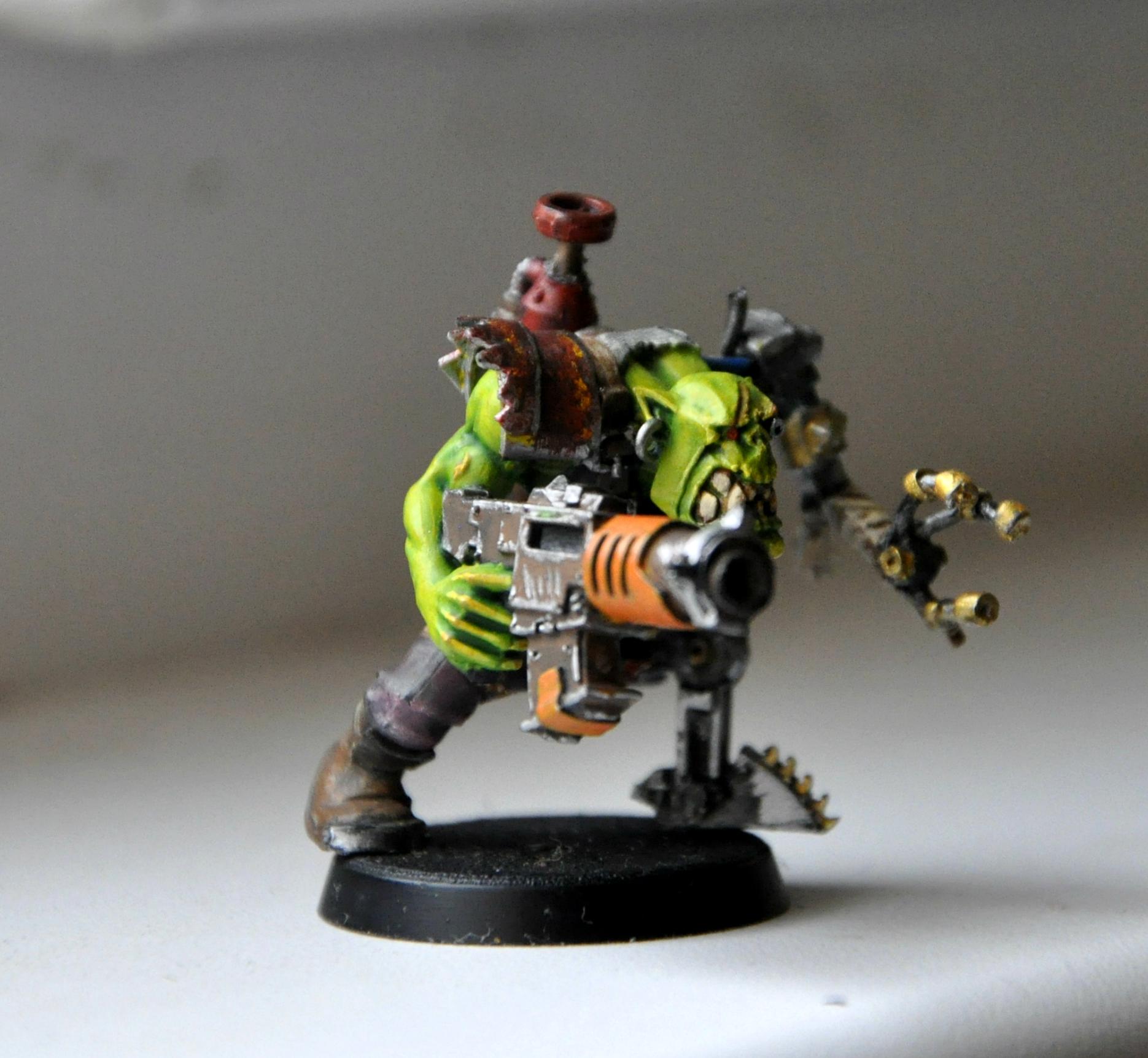 Conversion, Custom, Cyborg, Cybork, Dakka Dakka, Deathskulls, Orcs, Orks, Power Claw, Shoota, Space Ork, Waaagh, Warhammer 40,000