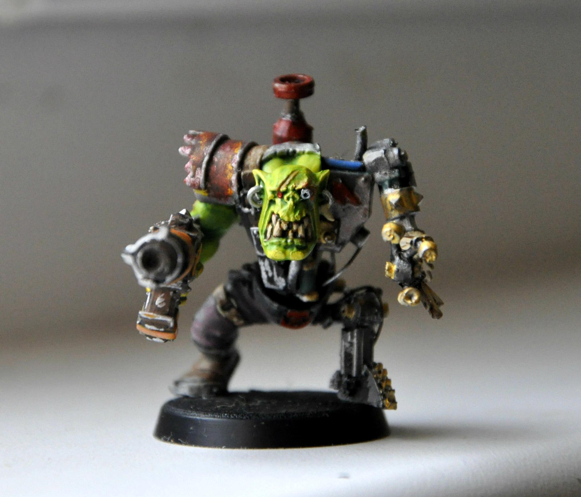 Conversion, Custom, Cyborg, Cybork, Dakka Dakka, Deathskulls, Orcs, Orks, Power Claw, Shoota, Space Ork, Waaagh, Warhammer 40,000