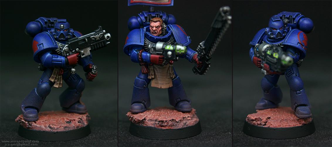 Blue, Chapter, Crimson Fists, Grav-gun, Jca, New