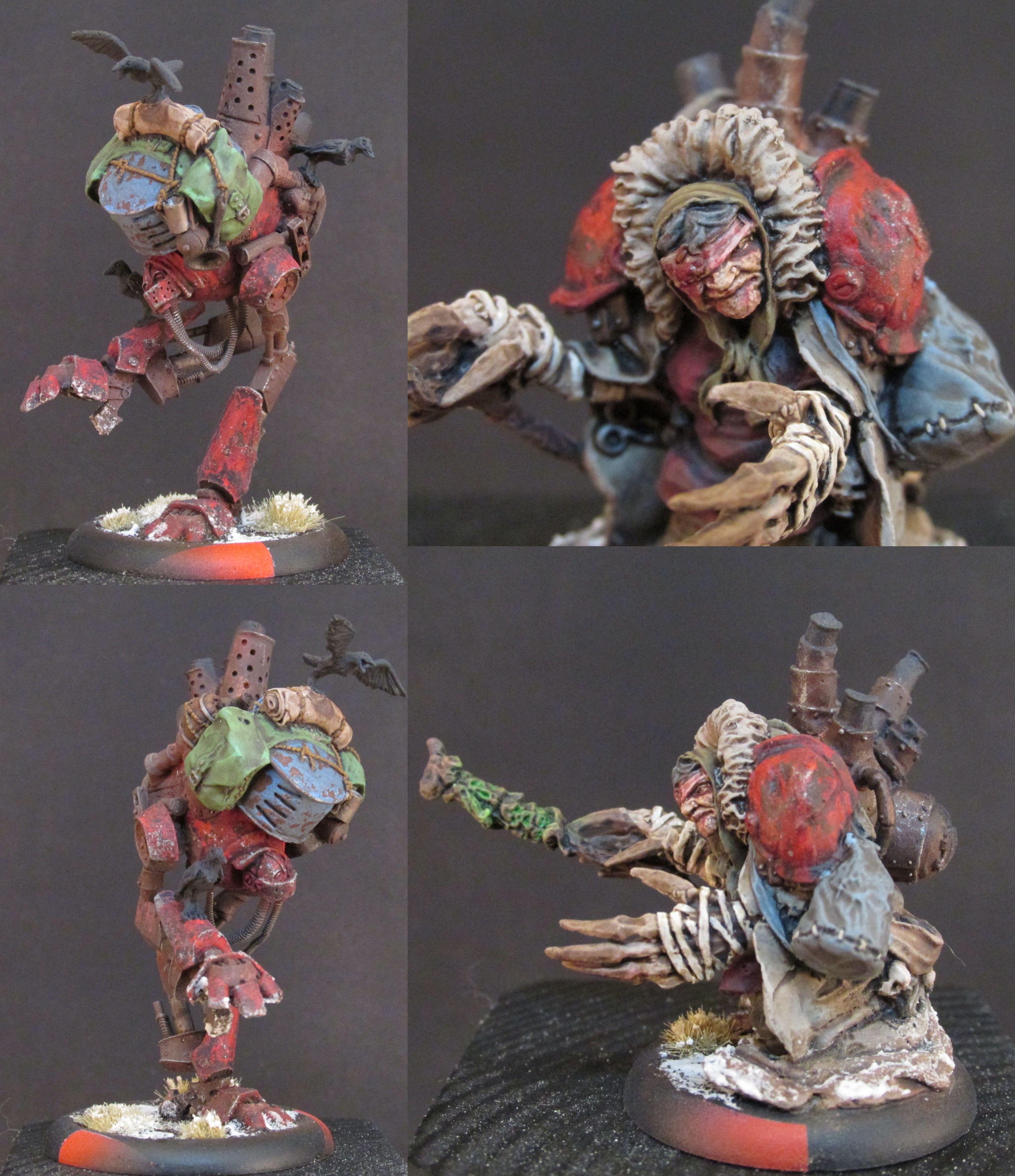 Khador, Old Witch Of Khador And Scrapjack, Warmachine