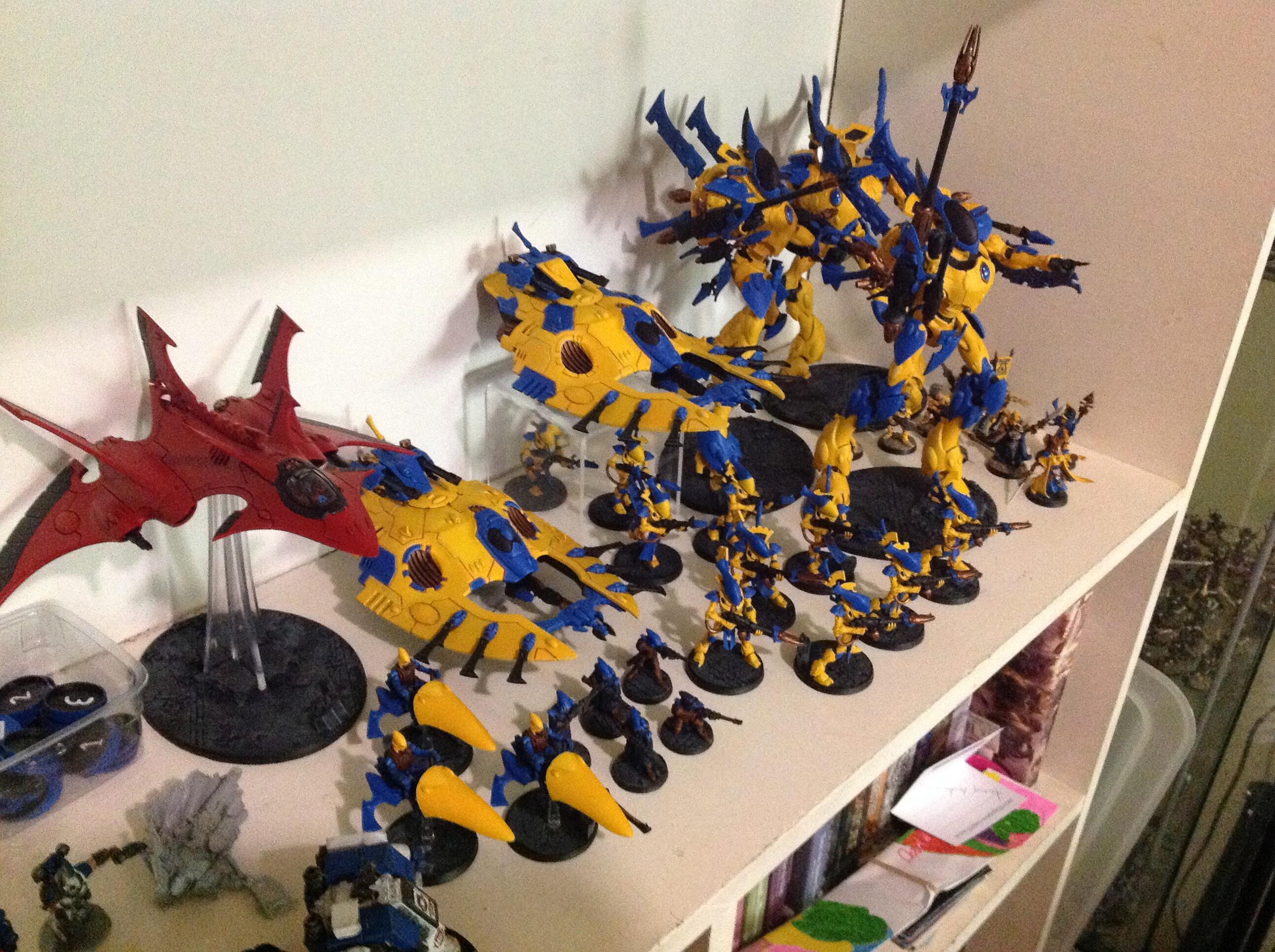 Crimson, Eldar, Hunter, Iyanden, Knights, Wraith
