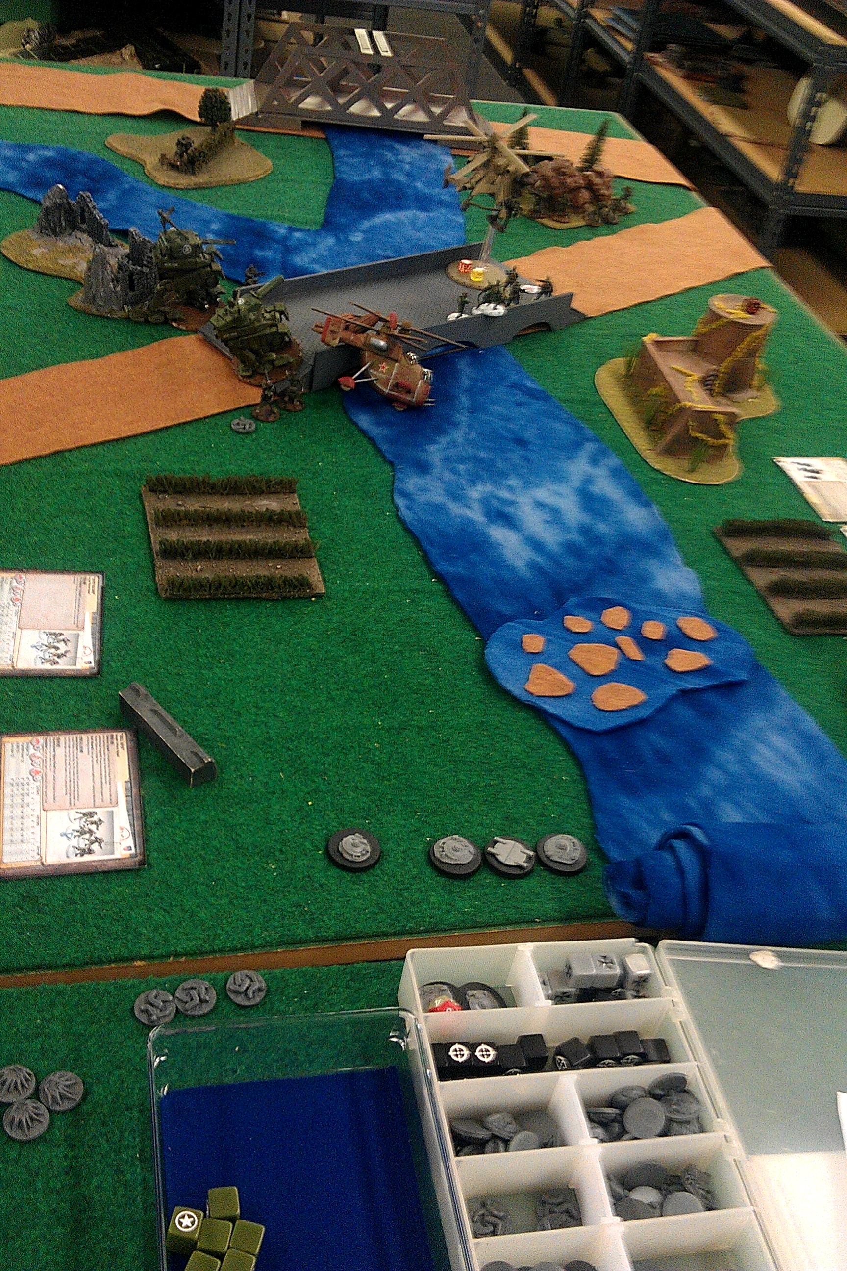 Axis, Battle, Bridge, Dust, Kazan, River, Ssu