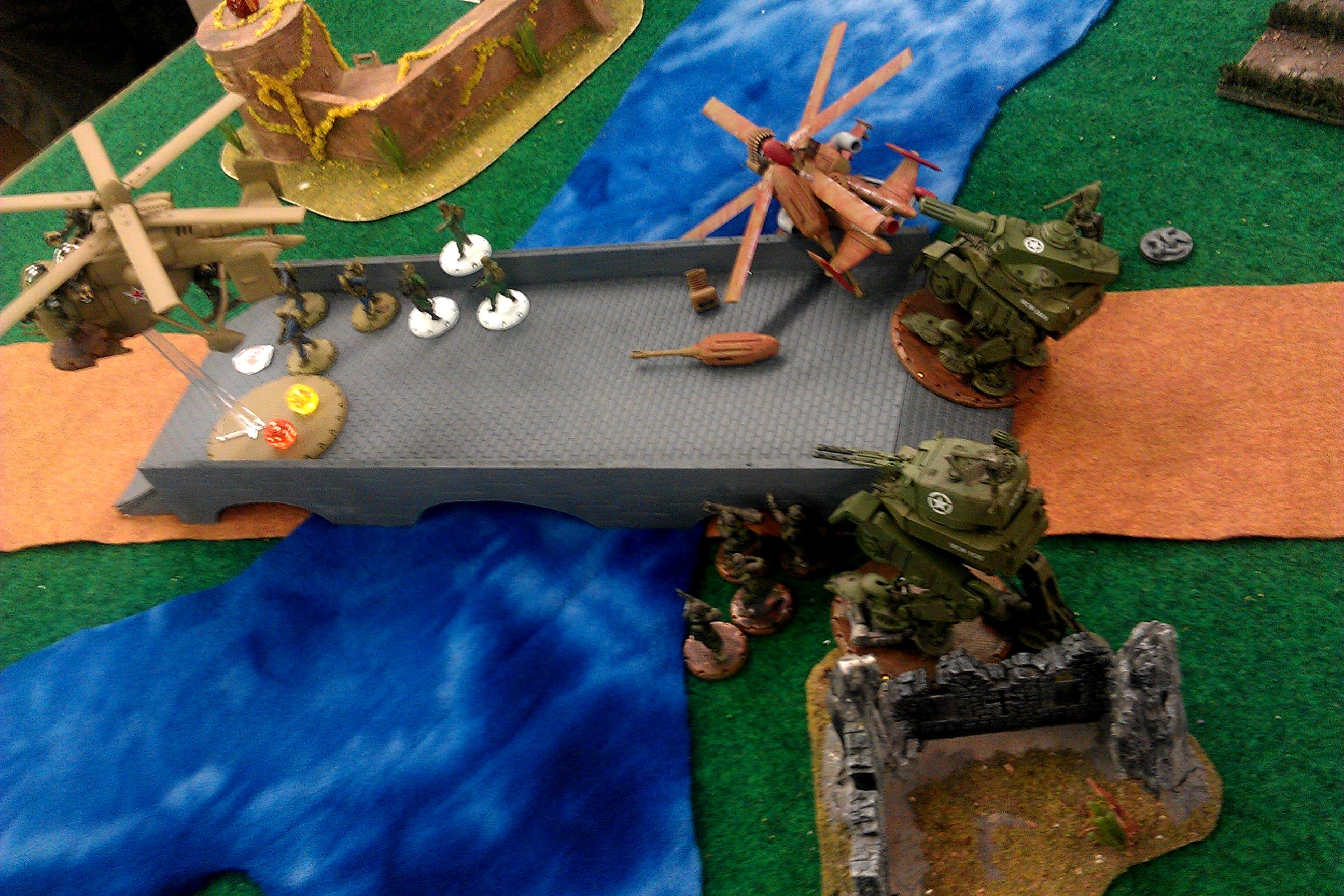 Axis, Battle, Bridge, Dust, Kazan, River, Ssu
