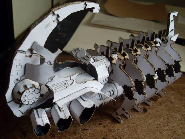 Ark, Doomsday, Necrons, Papercraft