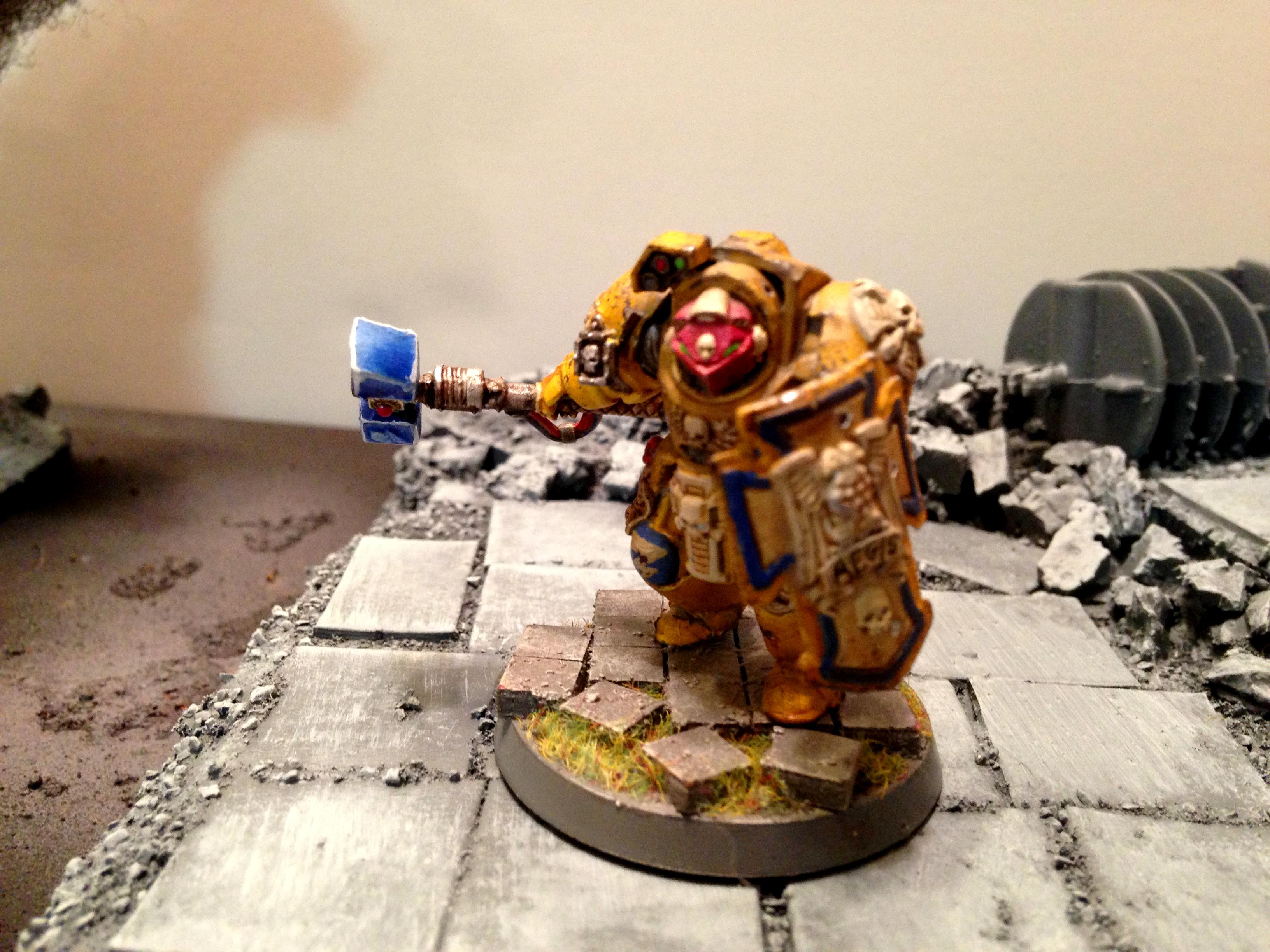 Astartes, Firstborn, Space Marines, Terminator Armor, Yellow