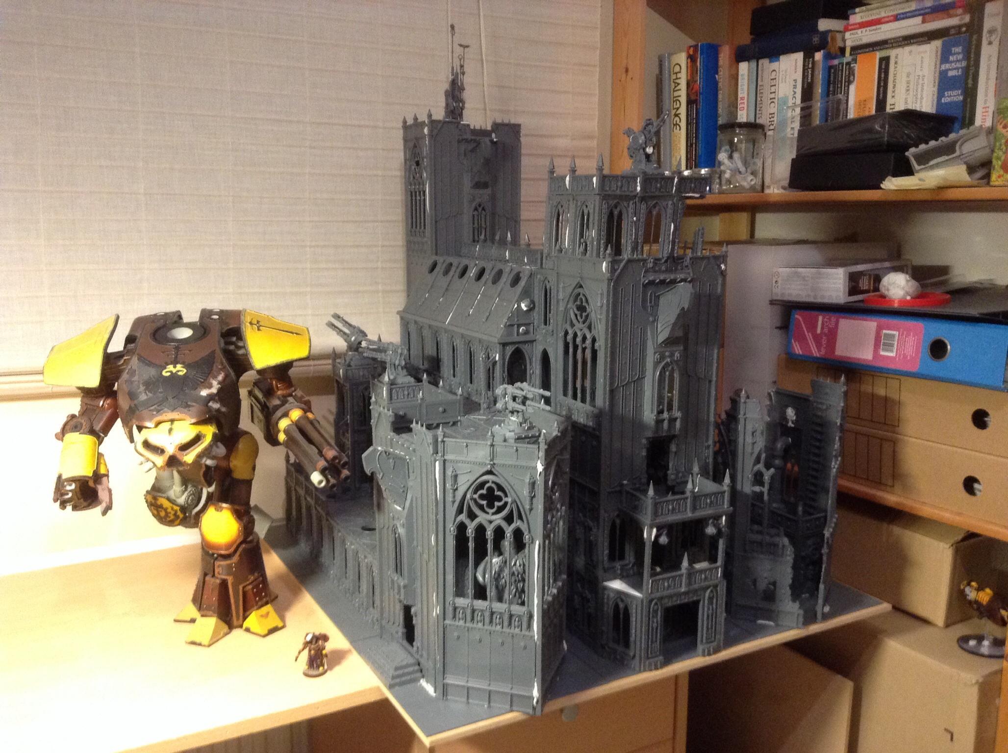 Fortress, Huge, Temple, Terrain