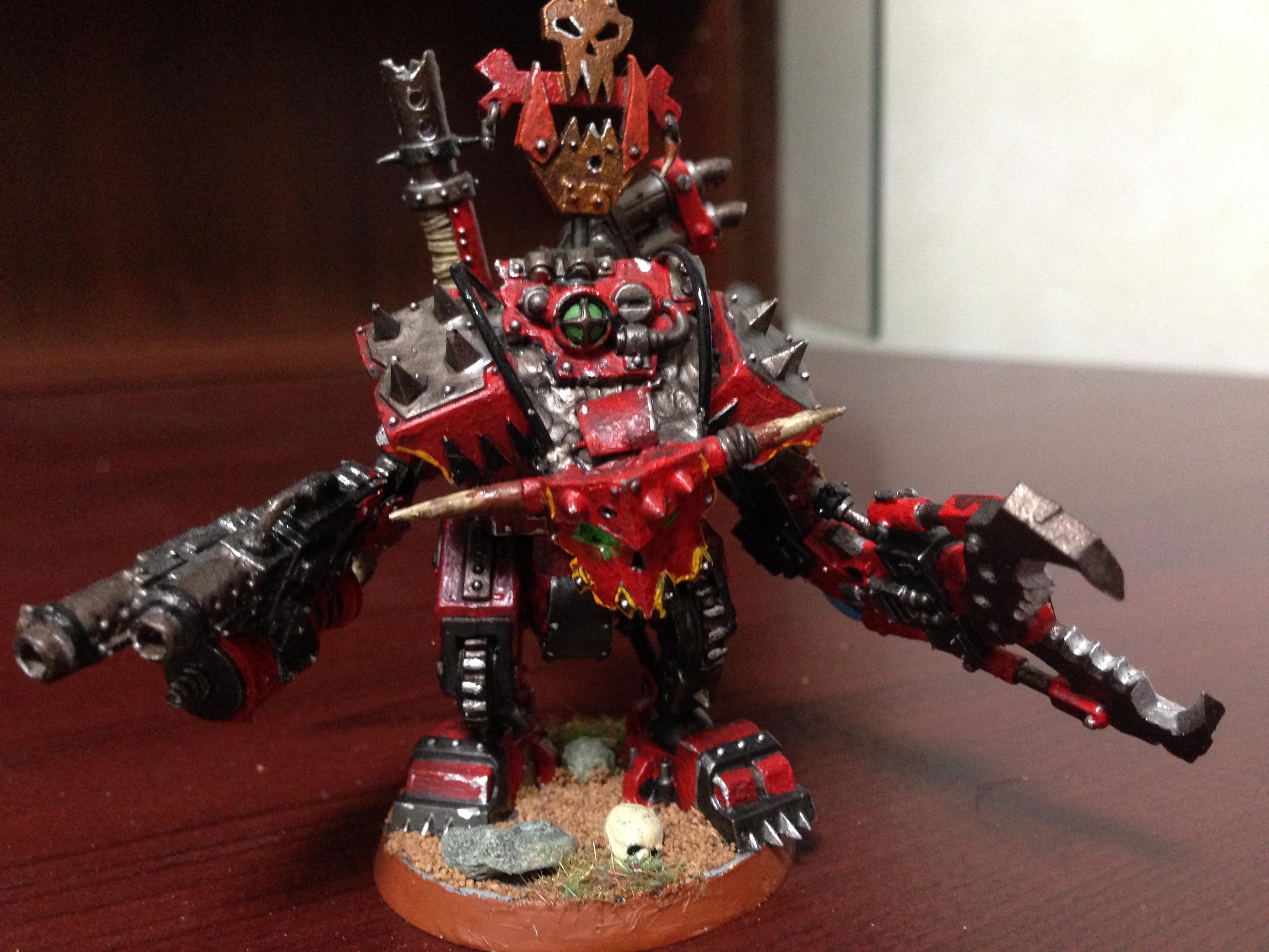 Mega Armor, Orks, Warboss, Warhammer 40,000