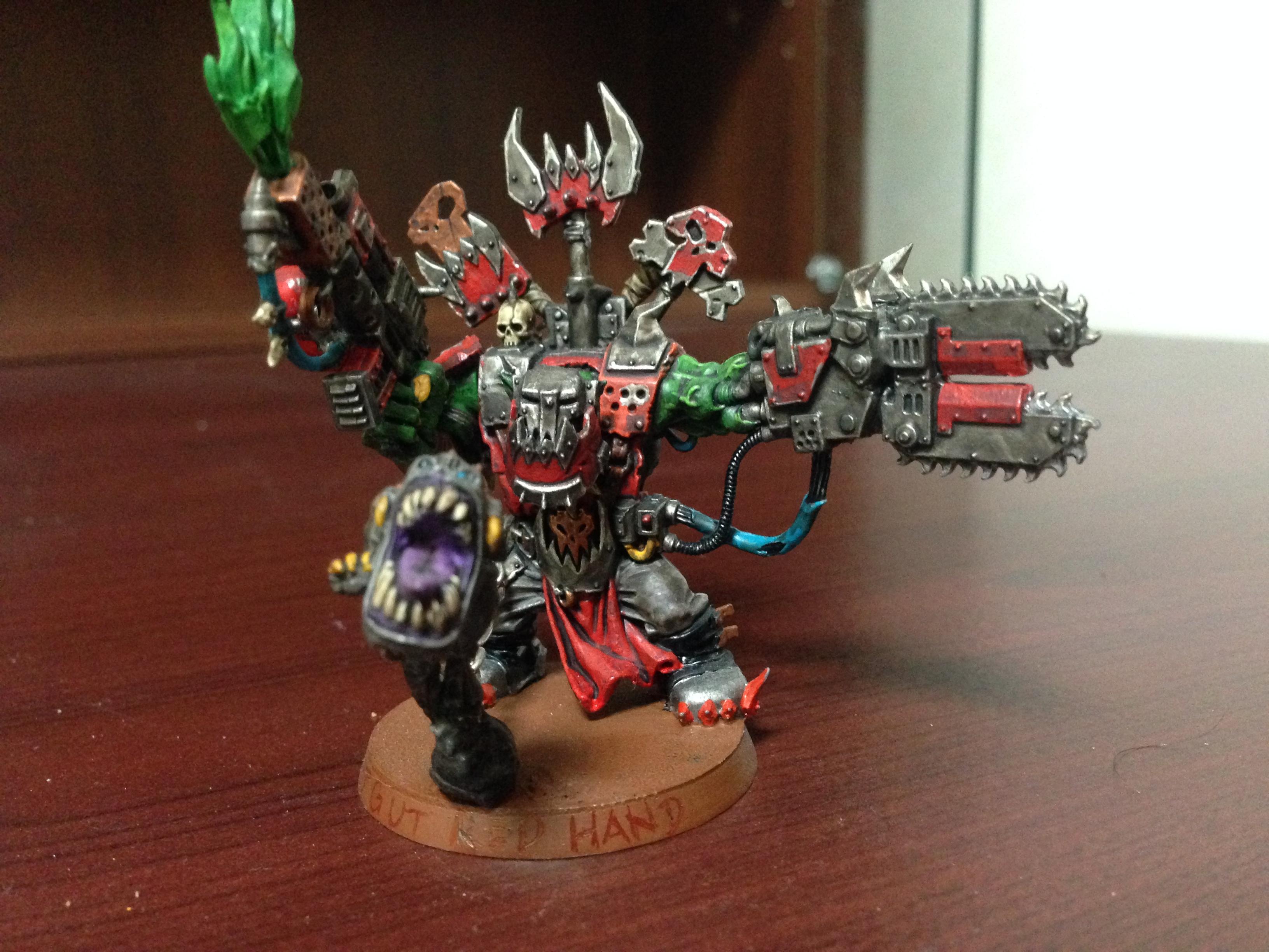 Orks, Warboss, Rotgut the Redhand