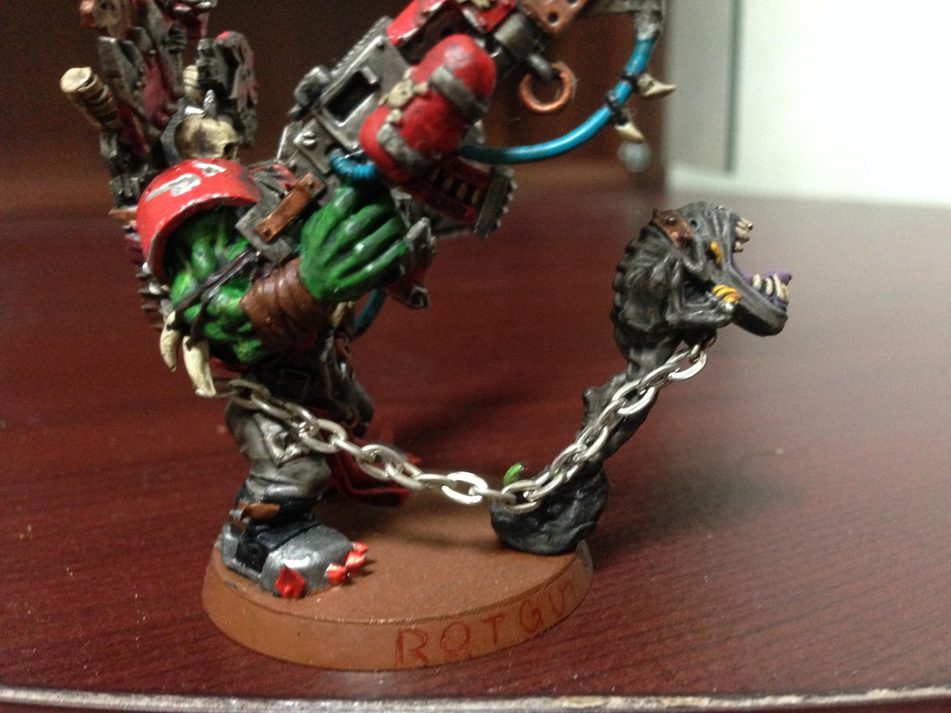 Orks, Warboss, Rotgut the Redhand