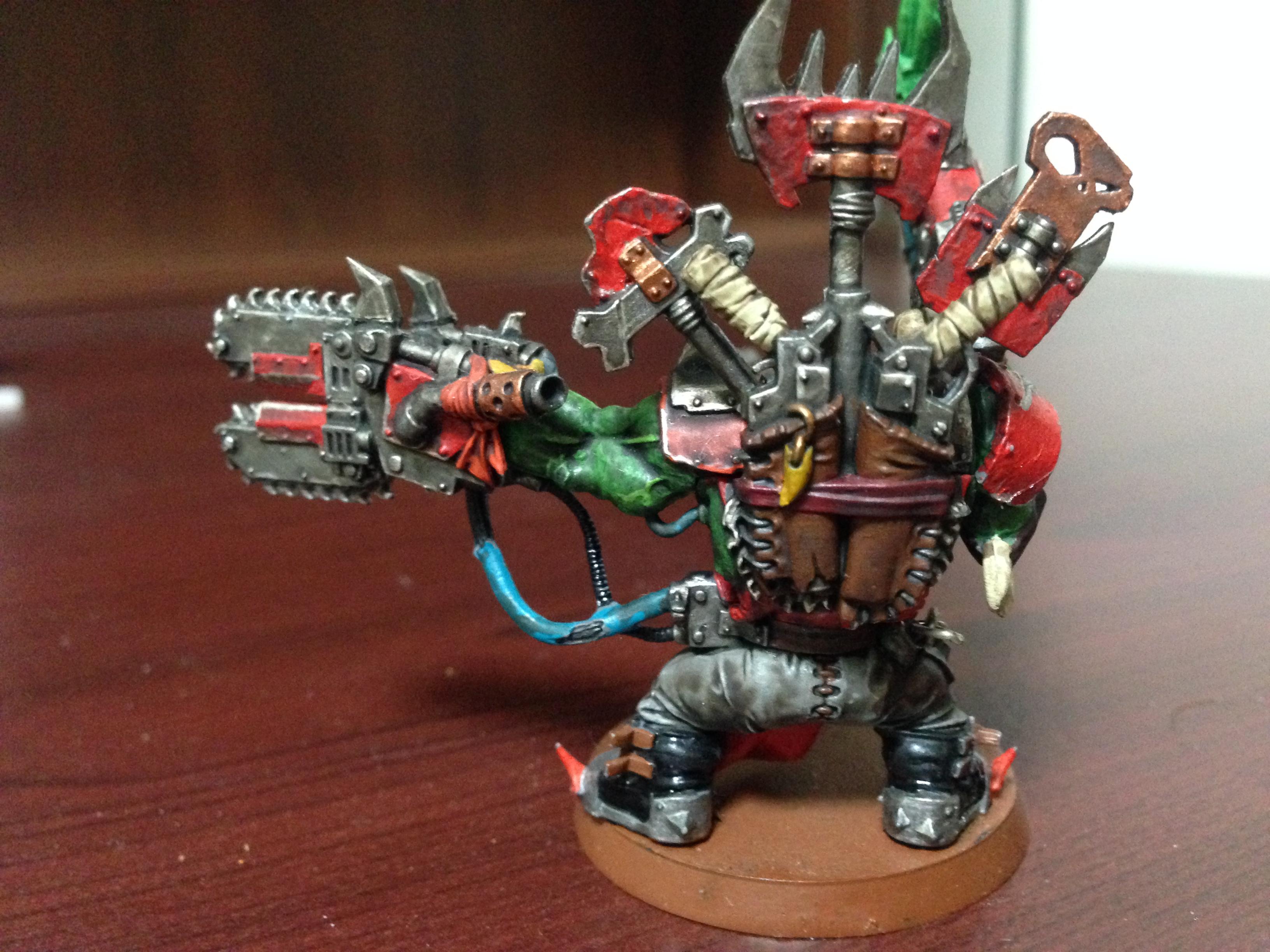 Orks, Warboss, Rotgut the Redhand
