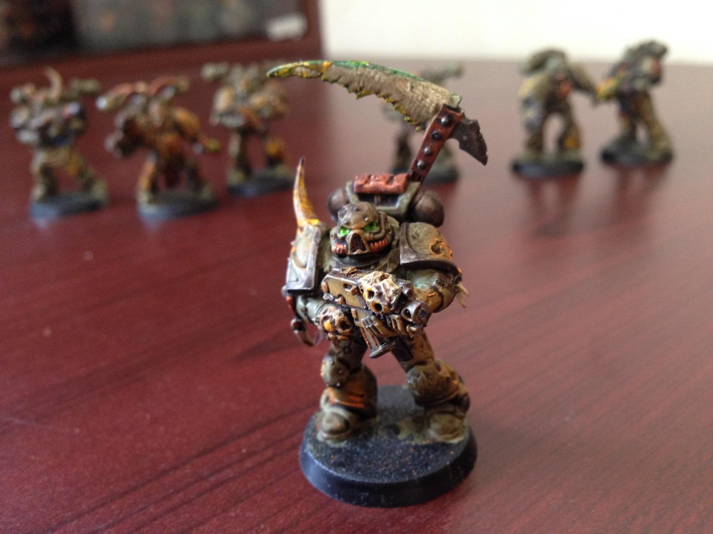 Chaos, Chaos Space Marines, Nurgle, Plague Marines, Warhammer 40,000