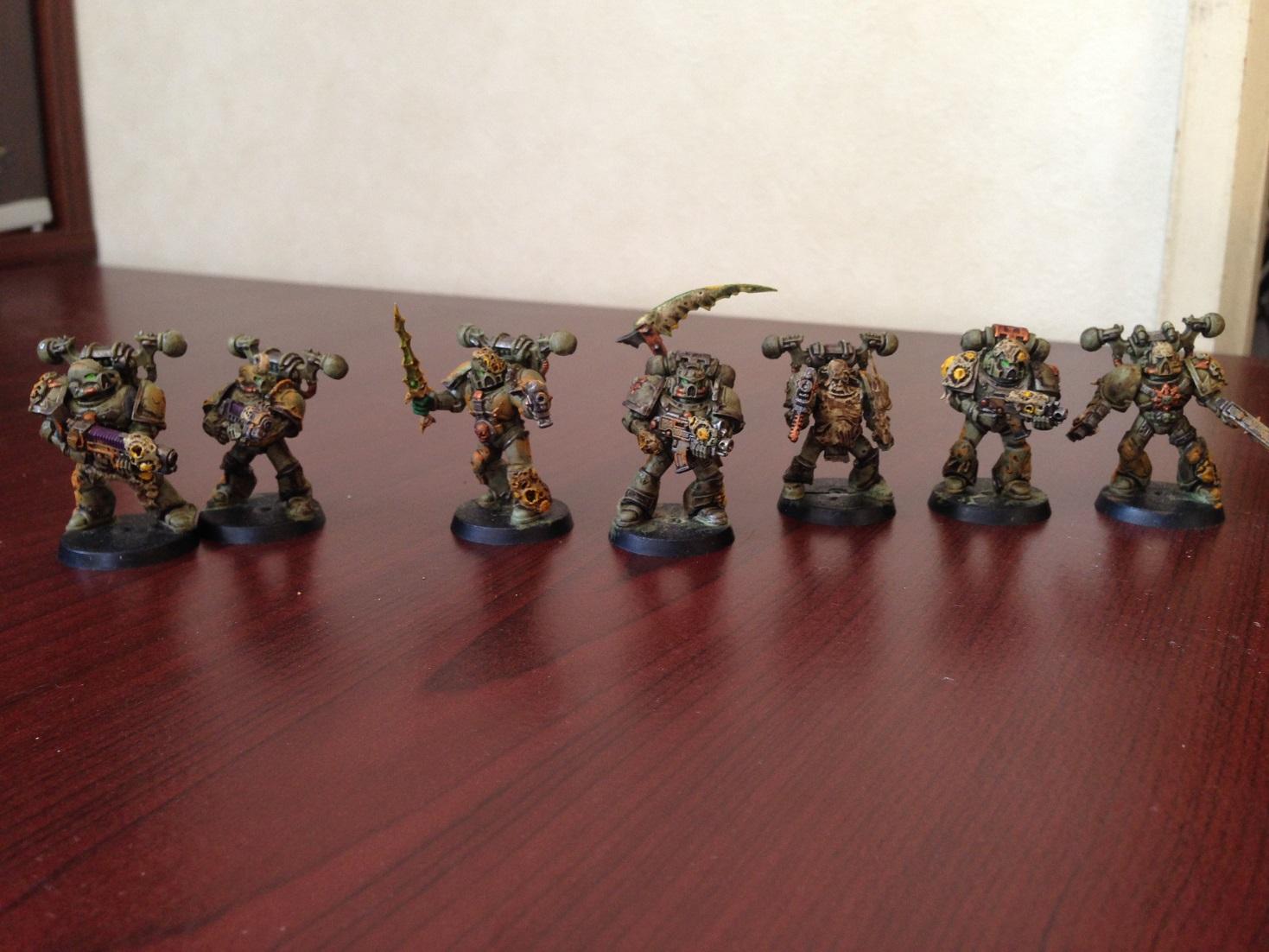 Chaos, Chaos Space Marines, Nurgle, Plague Marines, Warhammer 40,000