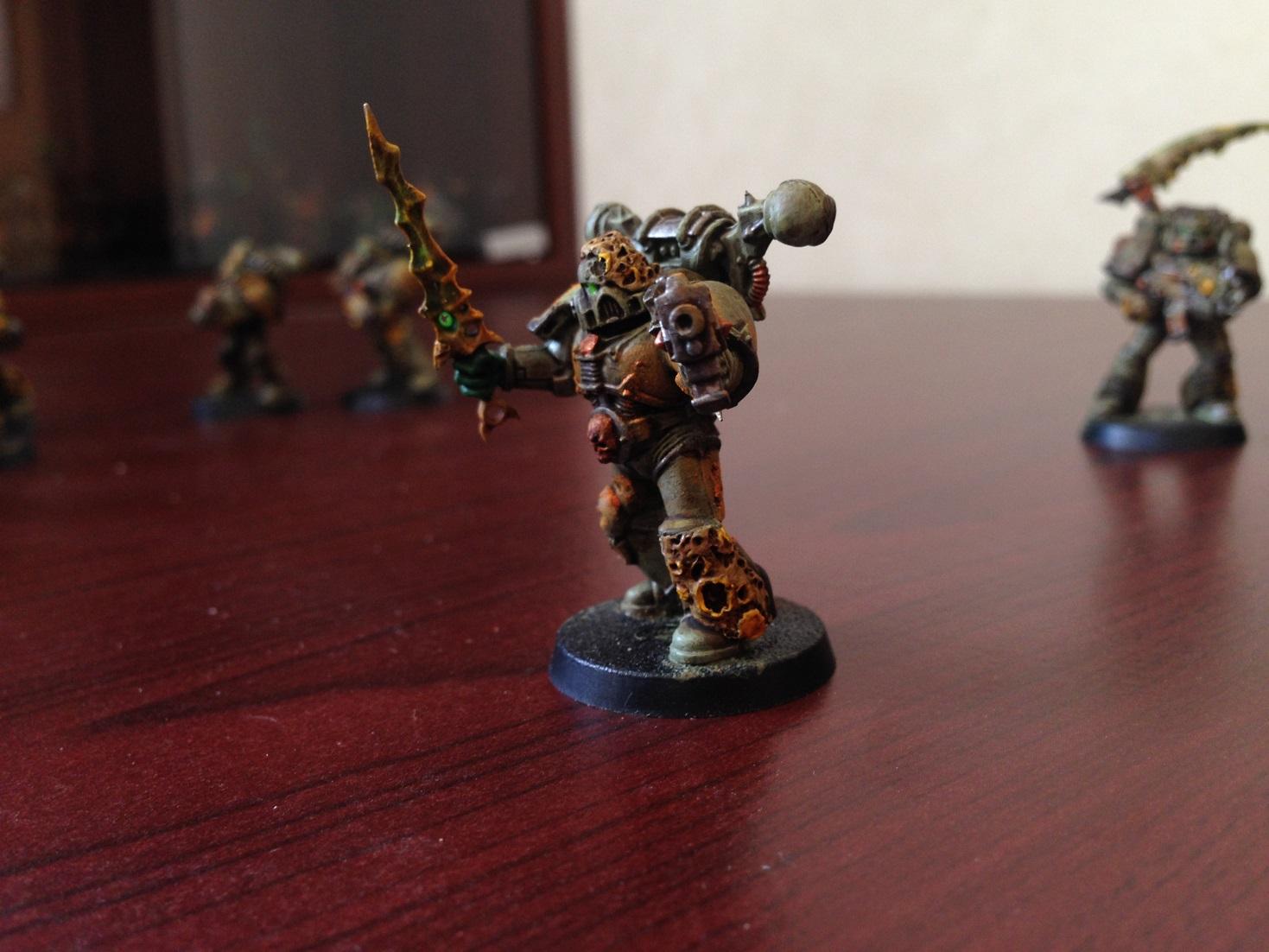 Chaos, Chaos Space Marines, Nurgle, Plague Marines, Warhammer 40,000